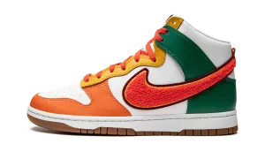 Dunk Hi Retro University "Habanero Red" Enhanced Traction