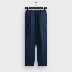 Kith Kylan Pleated Trouser - Nocturnal Comfy All-Day Slim wear