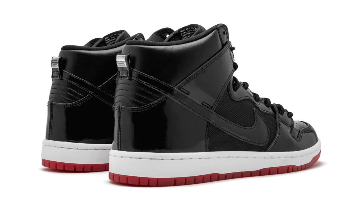 Comfort Lacing Fit SB Zoom Dunk High TR QS "Bred"