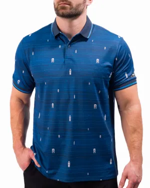 Wake Life Men's Pique Polo Split hem Regular Fit