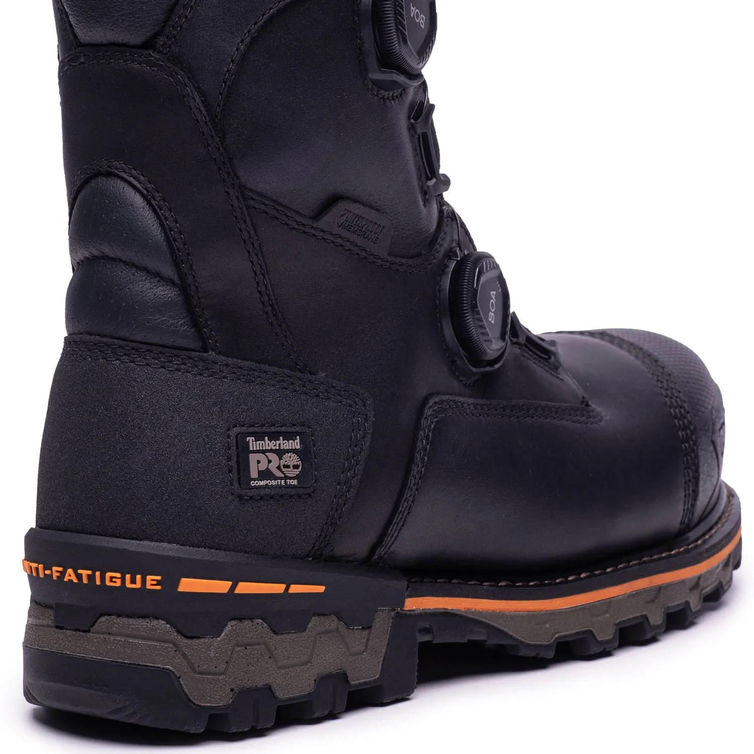 Padded collar Boondock BOA Men's 8" Waterproof Composite Toe Work Boots A67B3