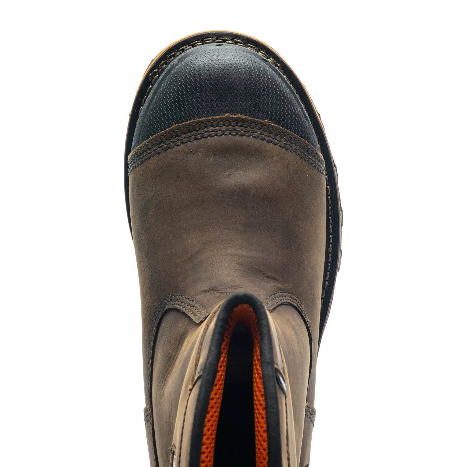 Slip Resistant Remote Hiking Boondock Pull-On Men's 8" Composite Toe Work Boots A4499