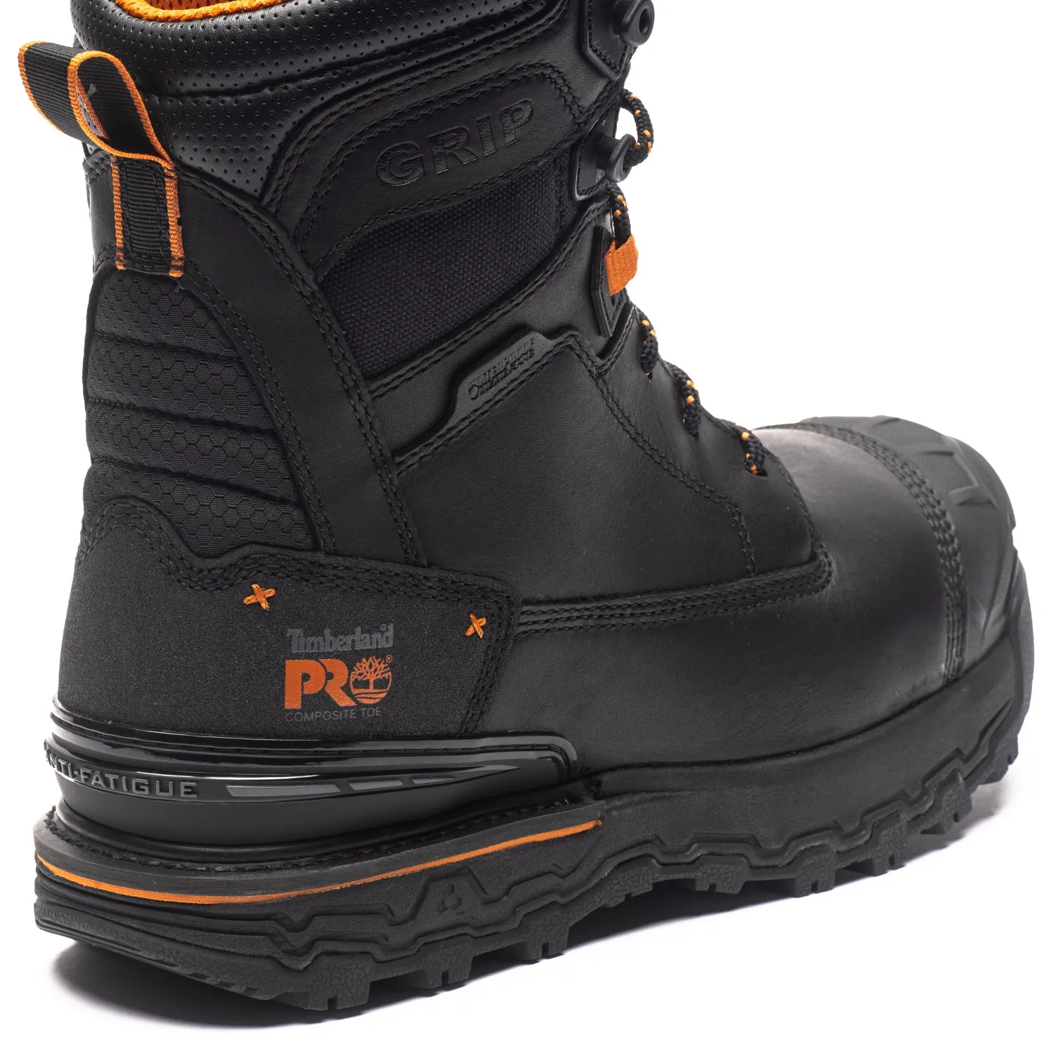 Boondock Ultralight Men's 8" Composite Toe Work Boots A64A7W02 Seamless Comfort Snow Trekker Classic Touch