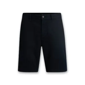 Boss - Chino-Slim Shorts in Navy Comfort Stretch