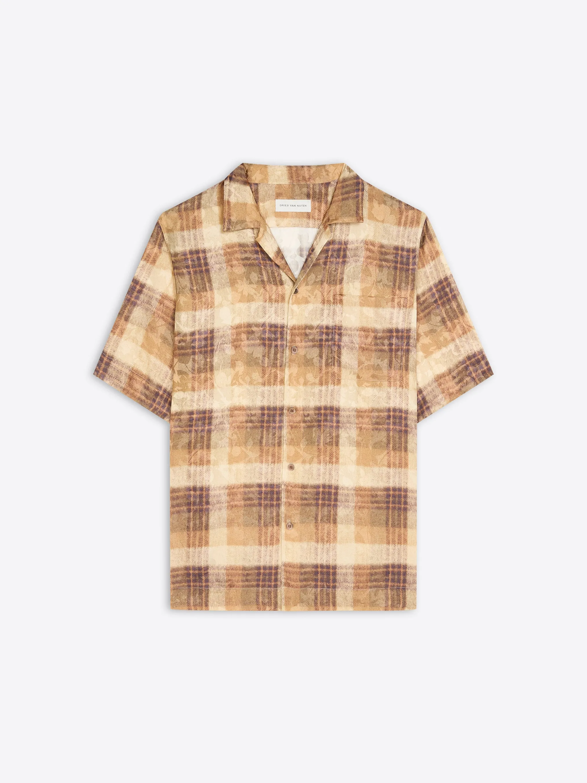 Boxy viscose shirt Lightweight Weave Youthful Appeal