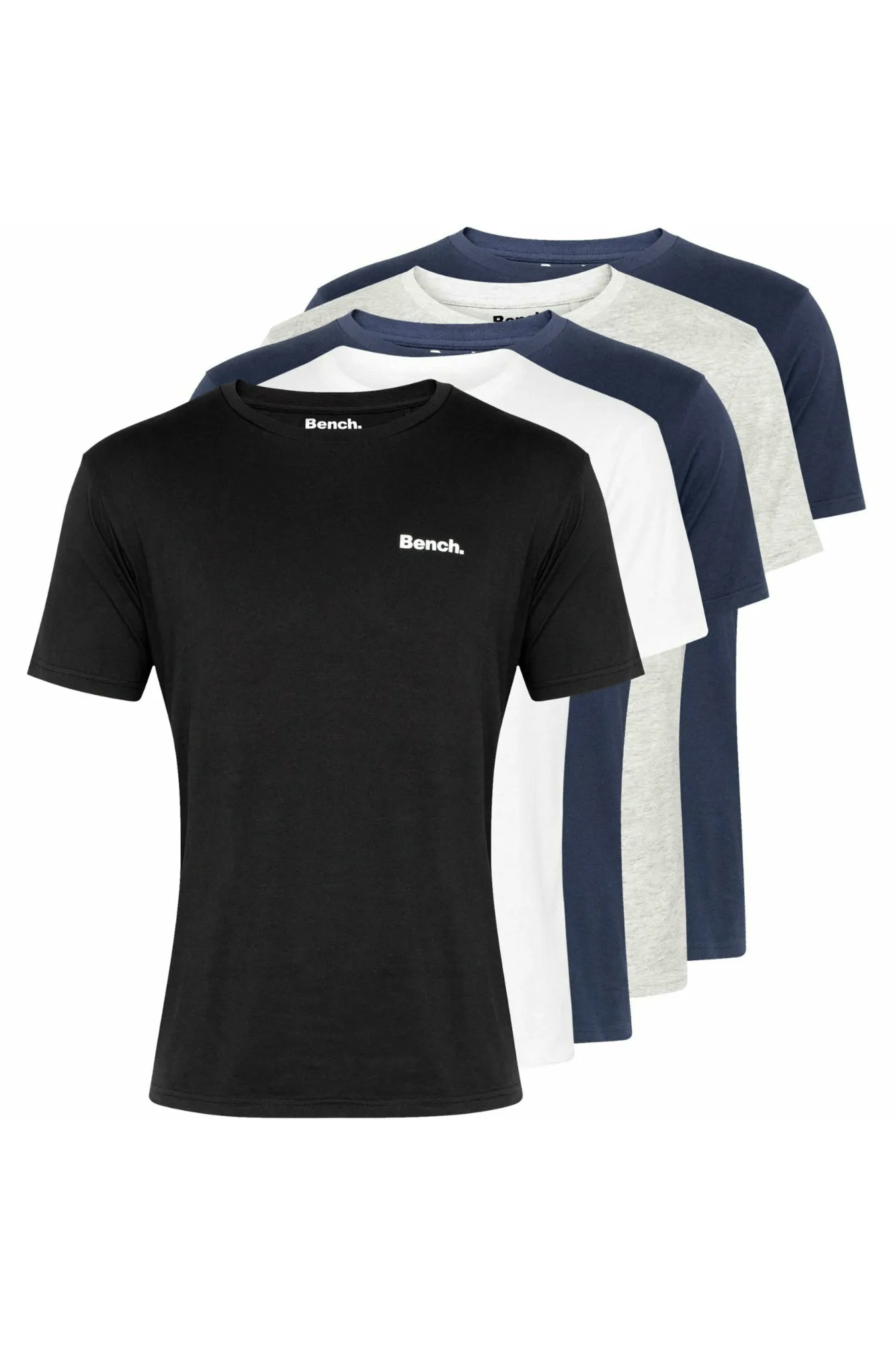 Chilly Wear Mens 'JOSH' 5 Pack T-Shirts - ASSORTED