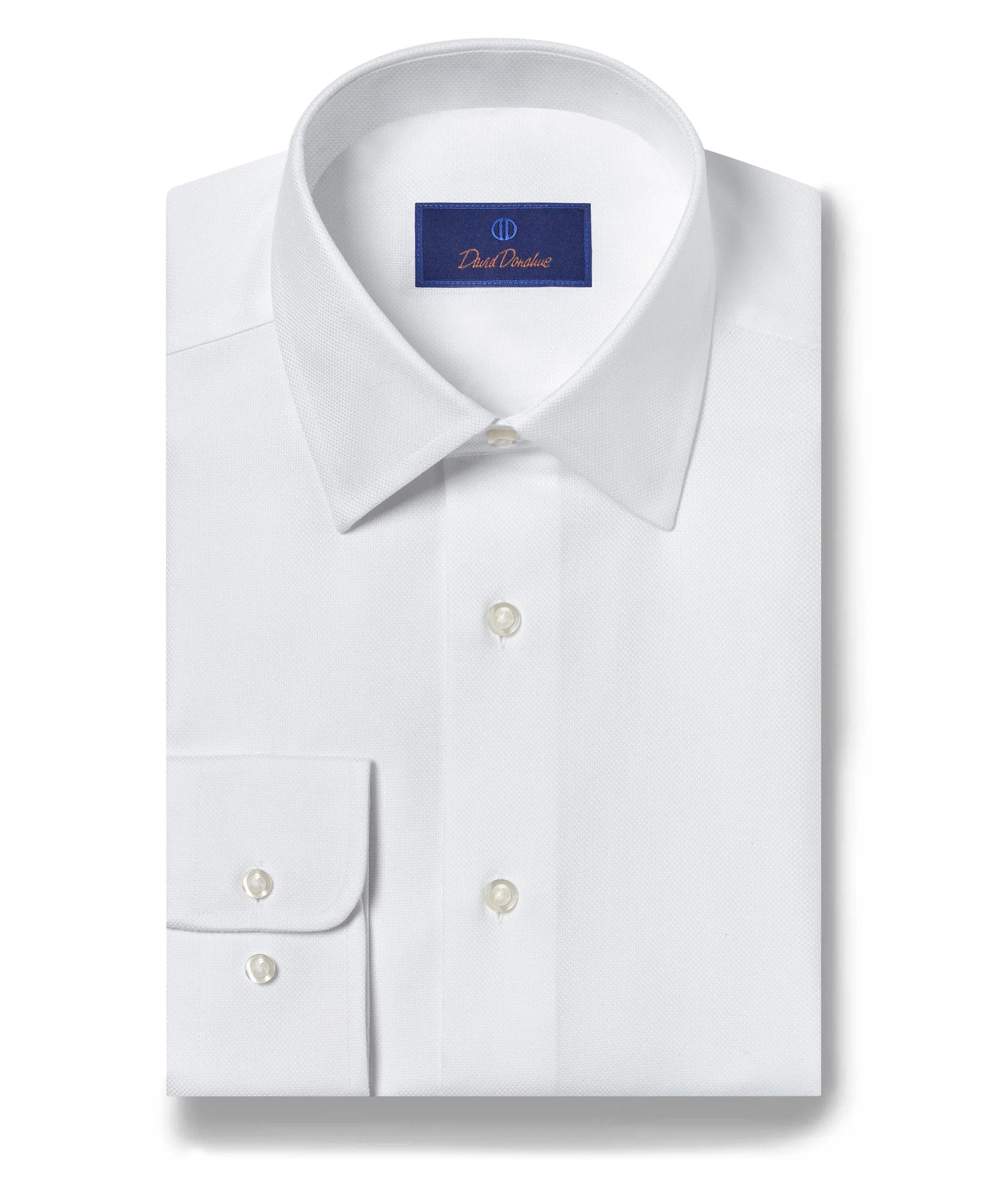 Clean Edge Trim Contrast Stitch BC7202110 | Royal Oxford Dress Shirt