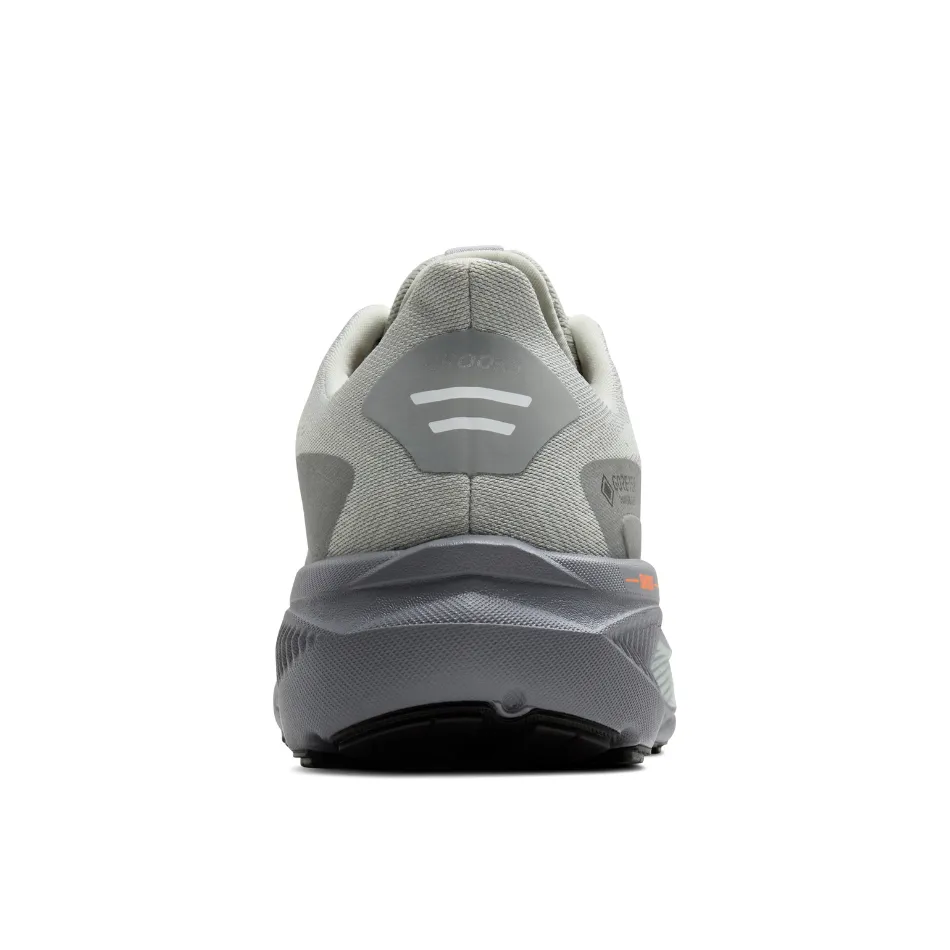 running - event Sweat Resistant Brooks Men's Ghost 17 GTX Running Shoes in Smoke/Primer Grey/Orange AW25