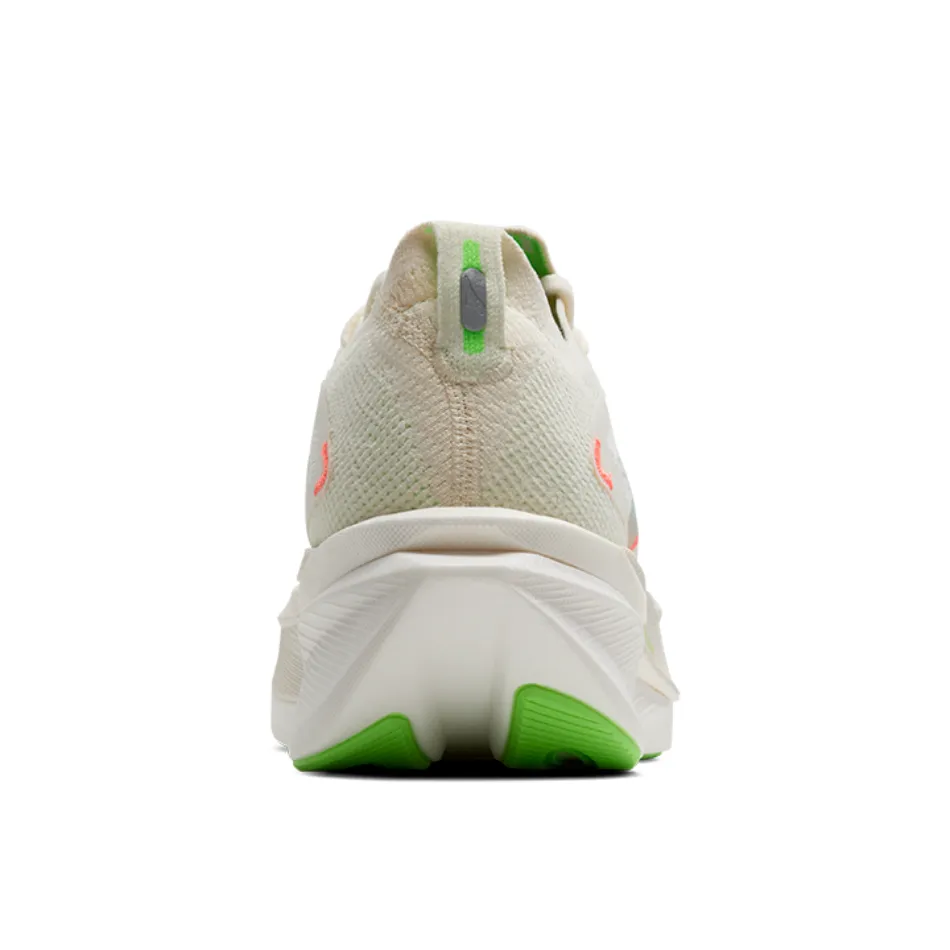 Brooks Men's Hyperion Max 3 Running Shoes in Coconut/Green Gecko/Pink Clay AW25 competitive runner shoes Non Marking Tread