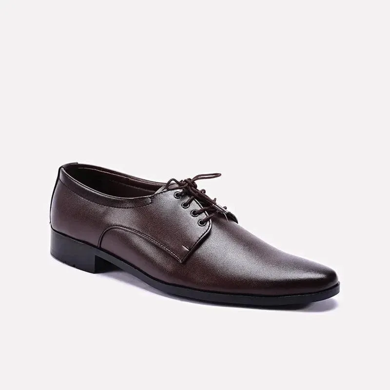 Formal Mode Brown Derby Shoes Men 0111360