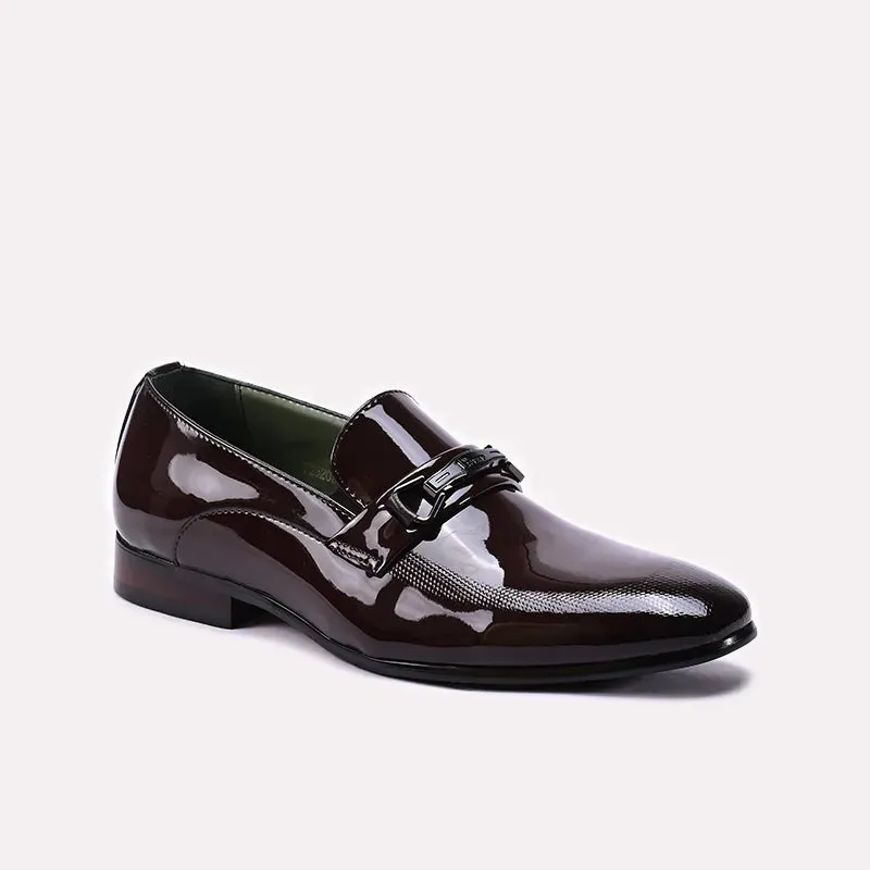 Brown Formal Shoes 0111390 Double Stitched Seams