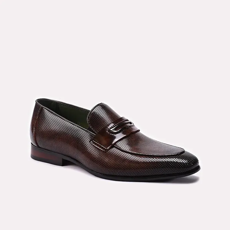 Good Arch Support Brown Formal Shoes 0111397