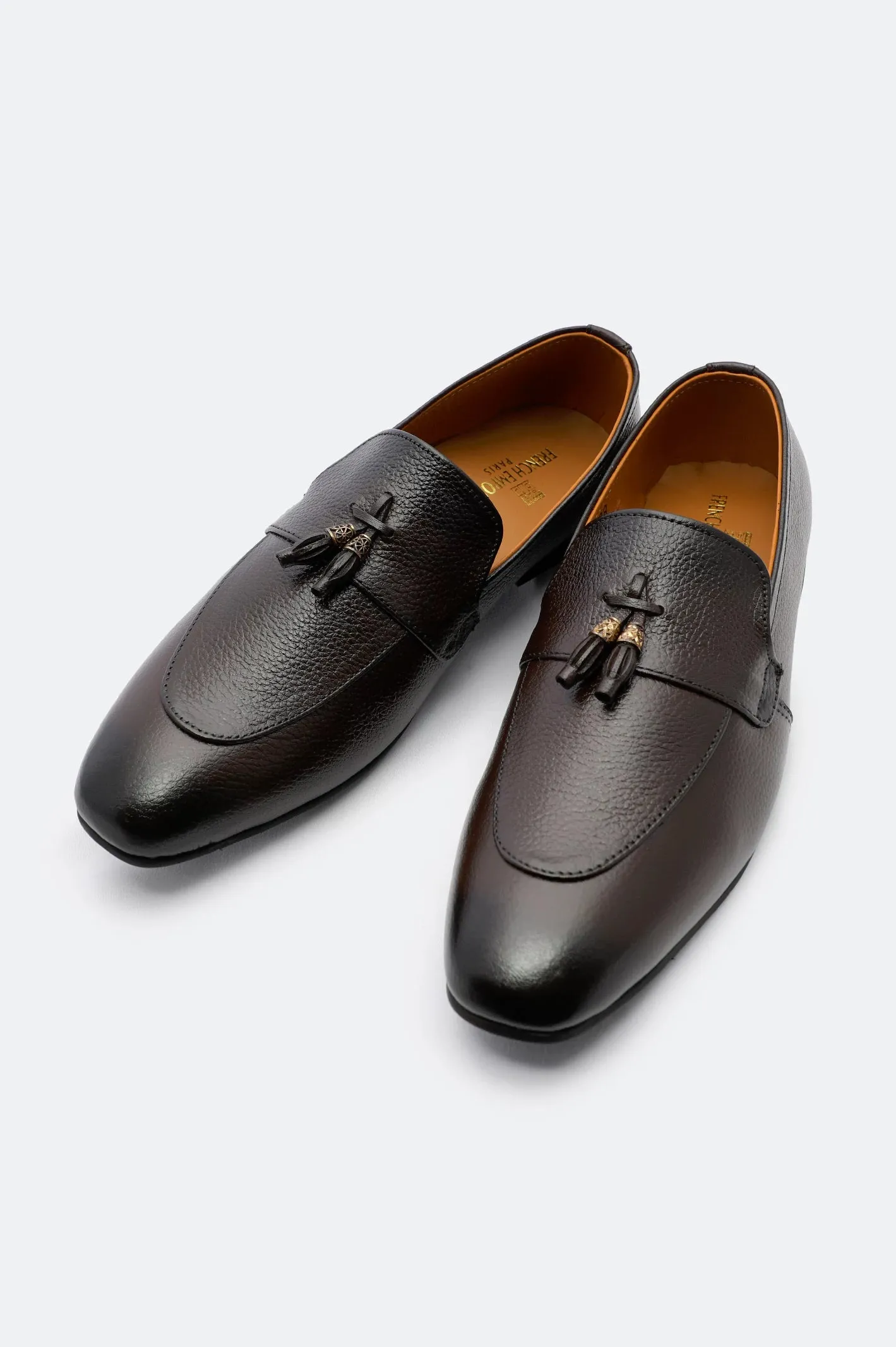 Elegant Comfort Brown Formal Shoes For Men
