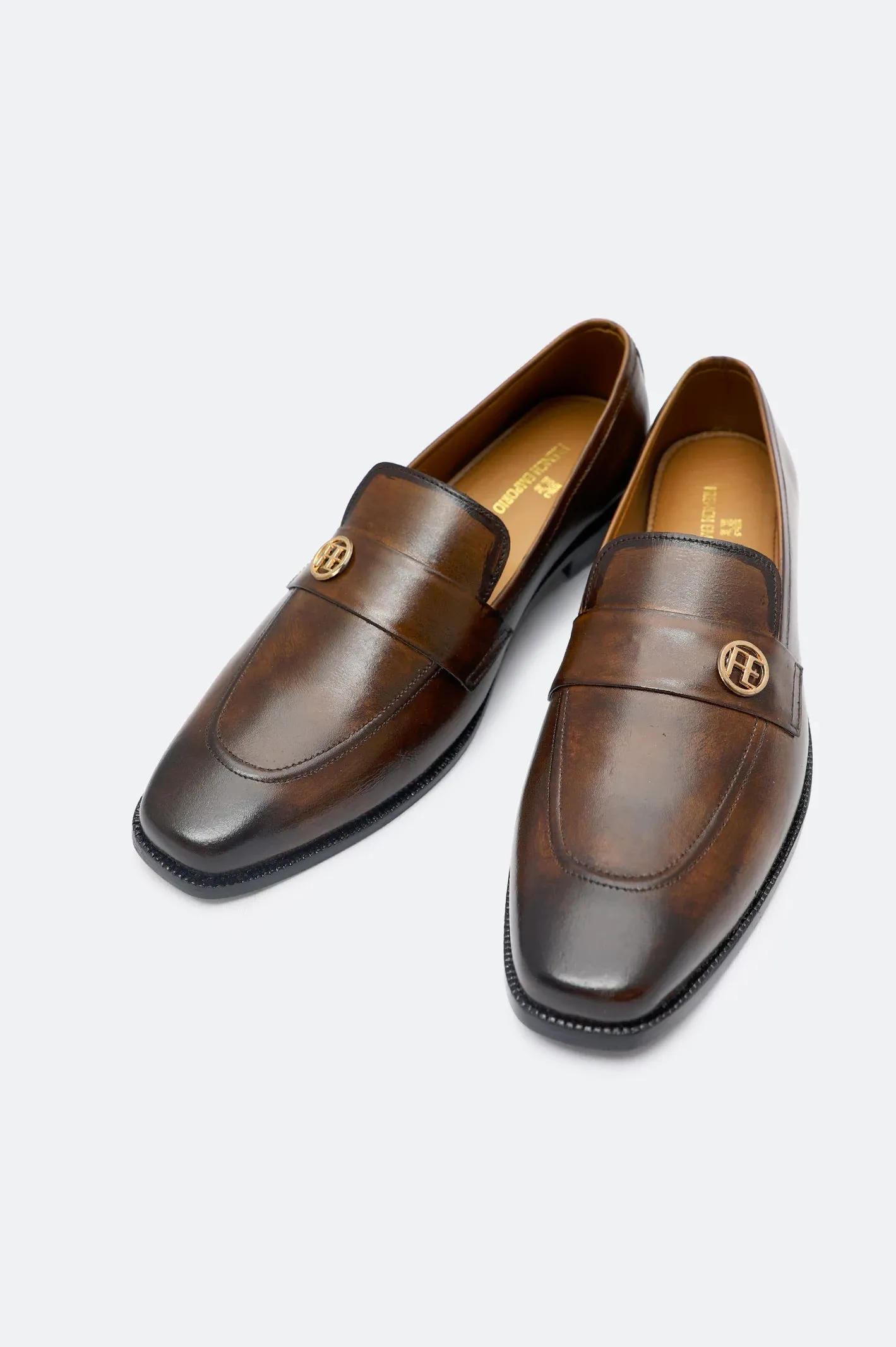 Stylish Look Client Meet Brown Formal Shoes