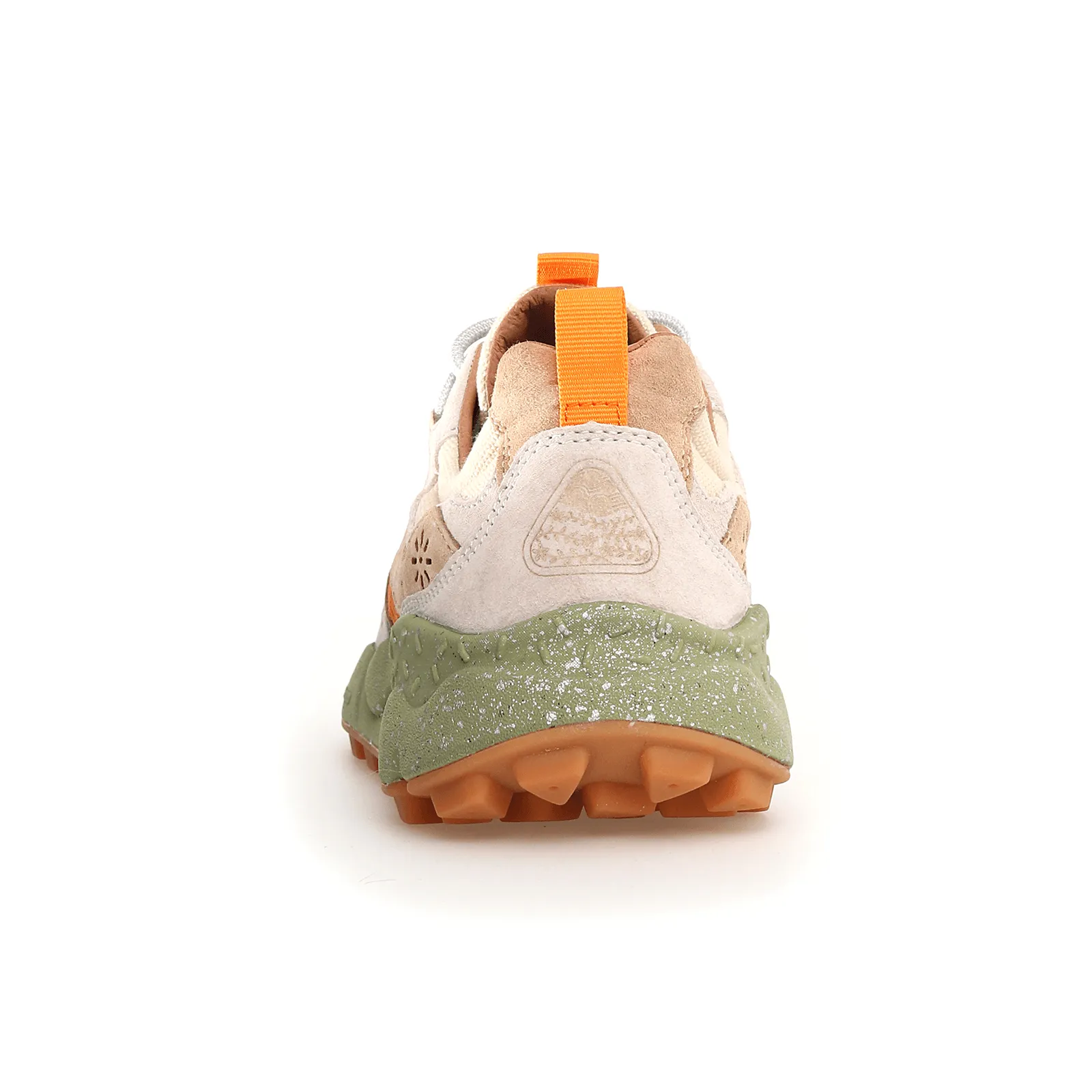 zipper Trail Ease Yamano 3 Suede/Canvas Milk-Beige