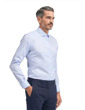 Outerwear Companion Stretchable Fabric ID60360-Xacus Pale Blue Travel Shirt