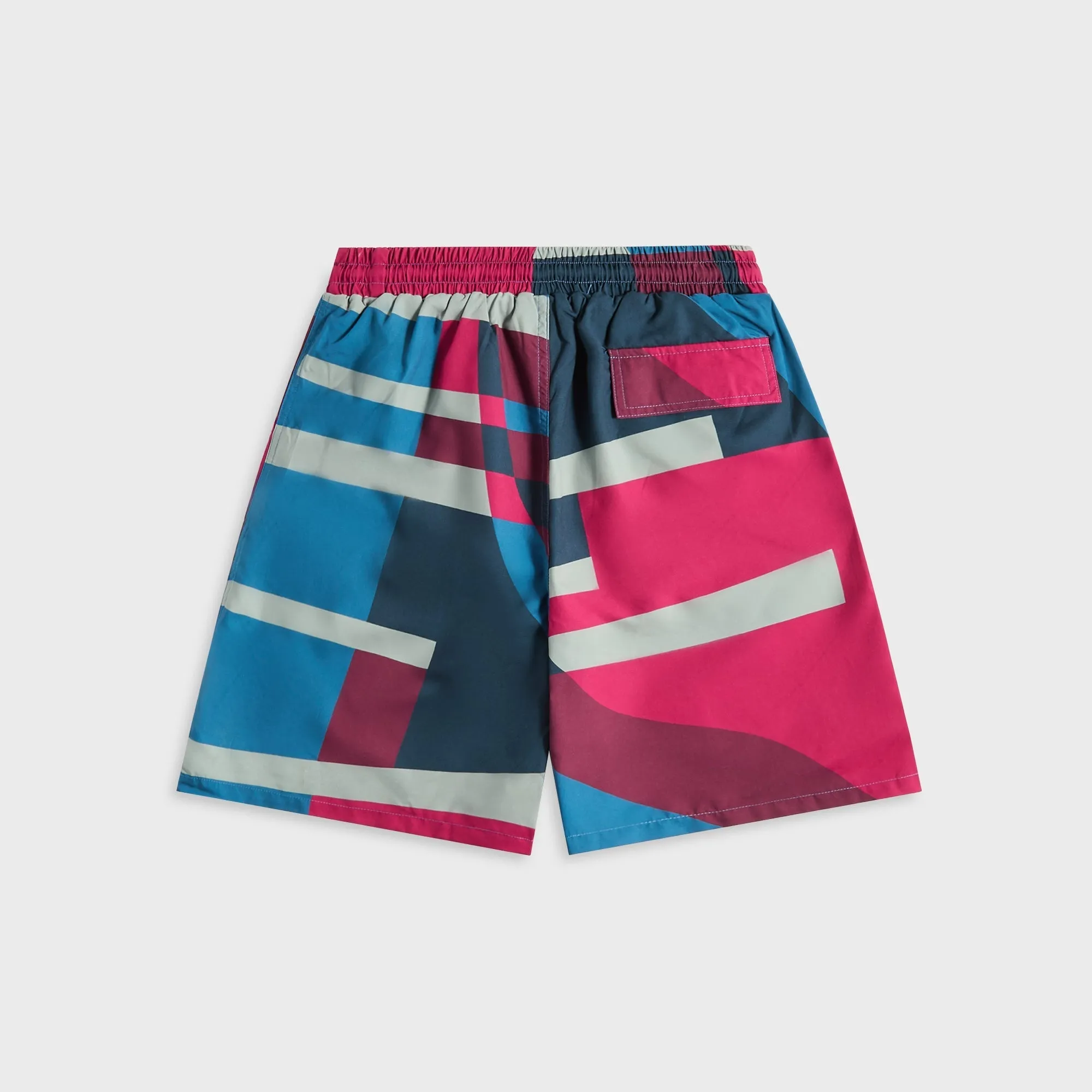 by Parra Vertical Forest Swim Shorts - Blue Chic Comfort Quick Fit