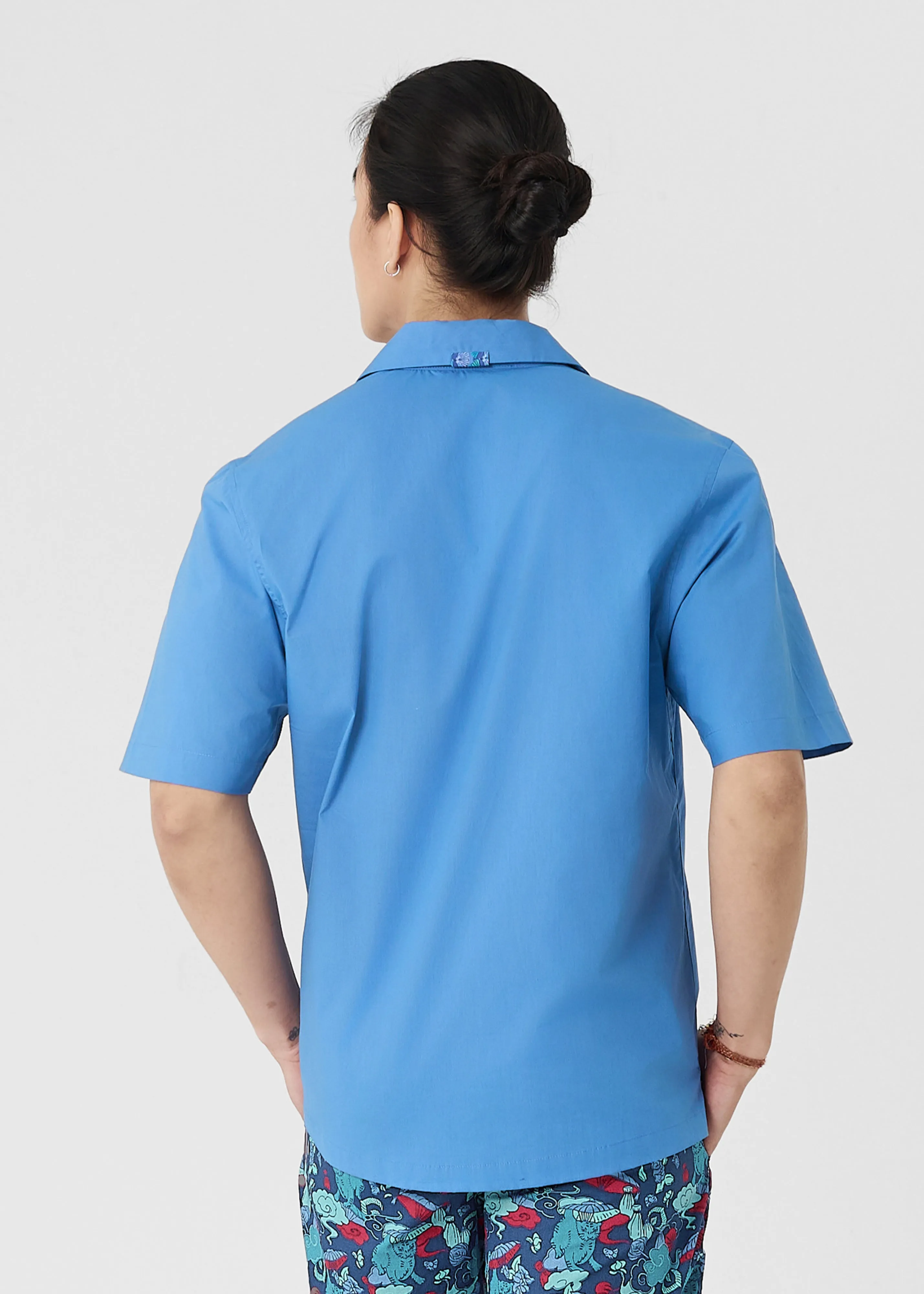 Chambray Fabric CALEUM - LAVEBLUE