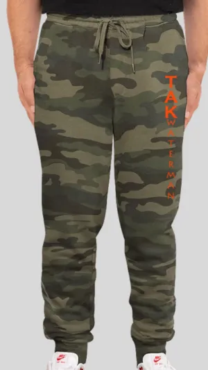 Ventilated Mesh Lining Flex Foam Inserts Camo Joggers Vertical TAK Logo