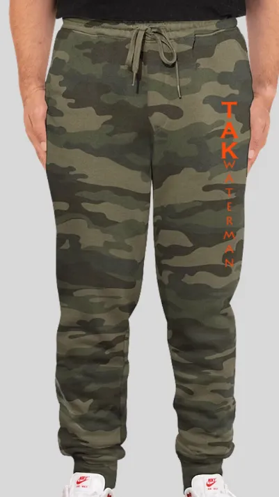 Smart Stretch Camo Joggers Vertical TAK Logo