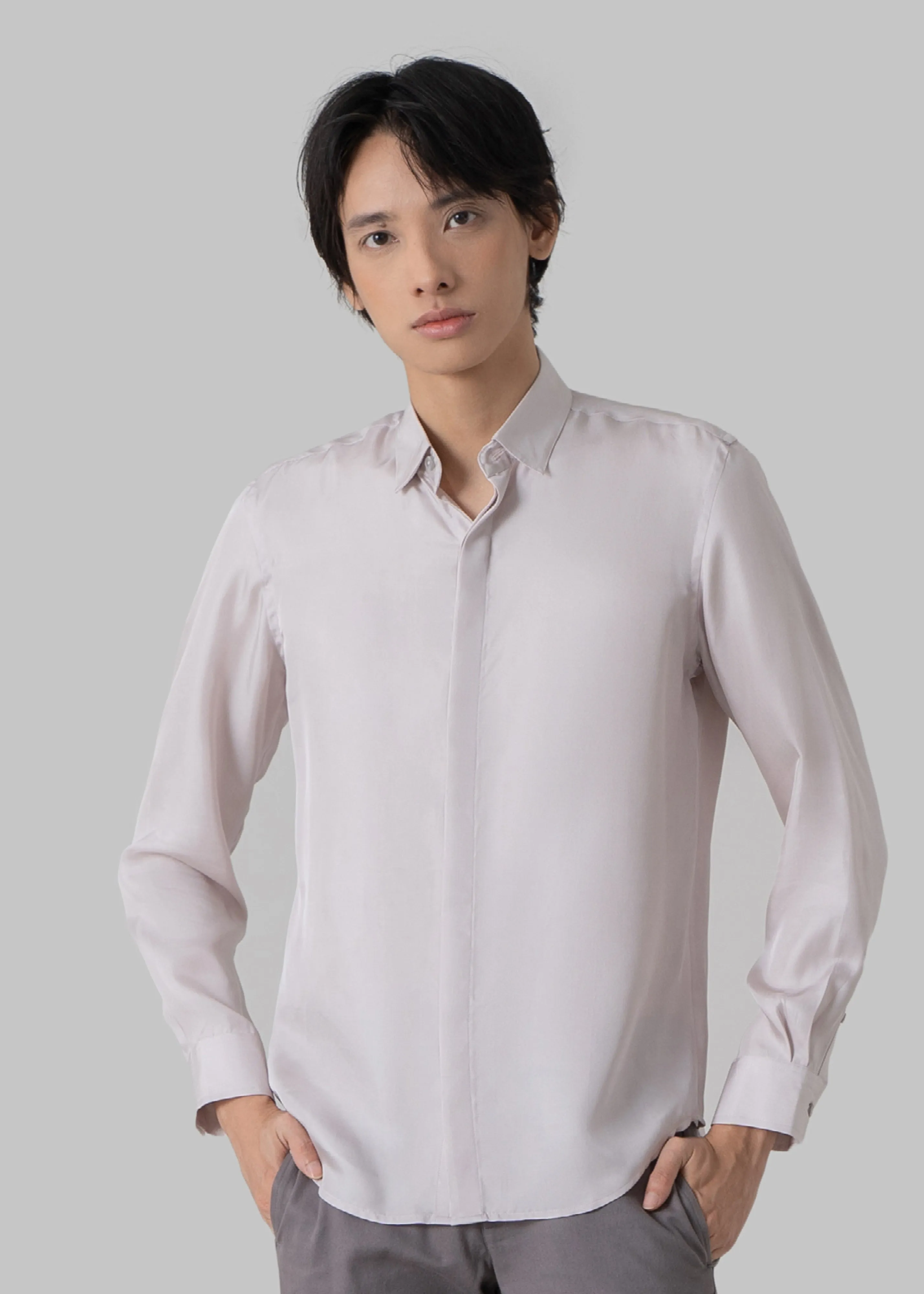 Eco Dye Technique Static Dissipating Fiber CARDAMOM - MOON GREY