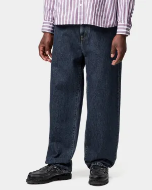 Carhartt WIP Aaron Pant Regular Tapered Mens Jeans - Blue Rinsed Perfect Waist