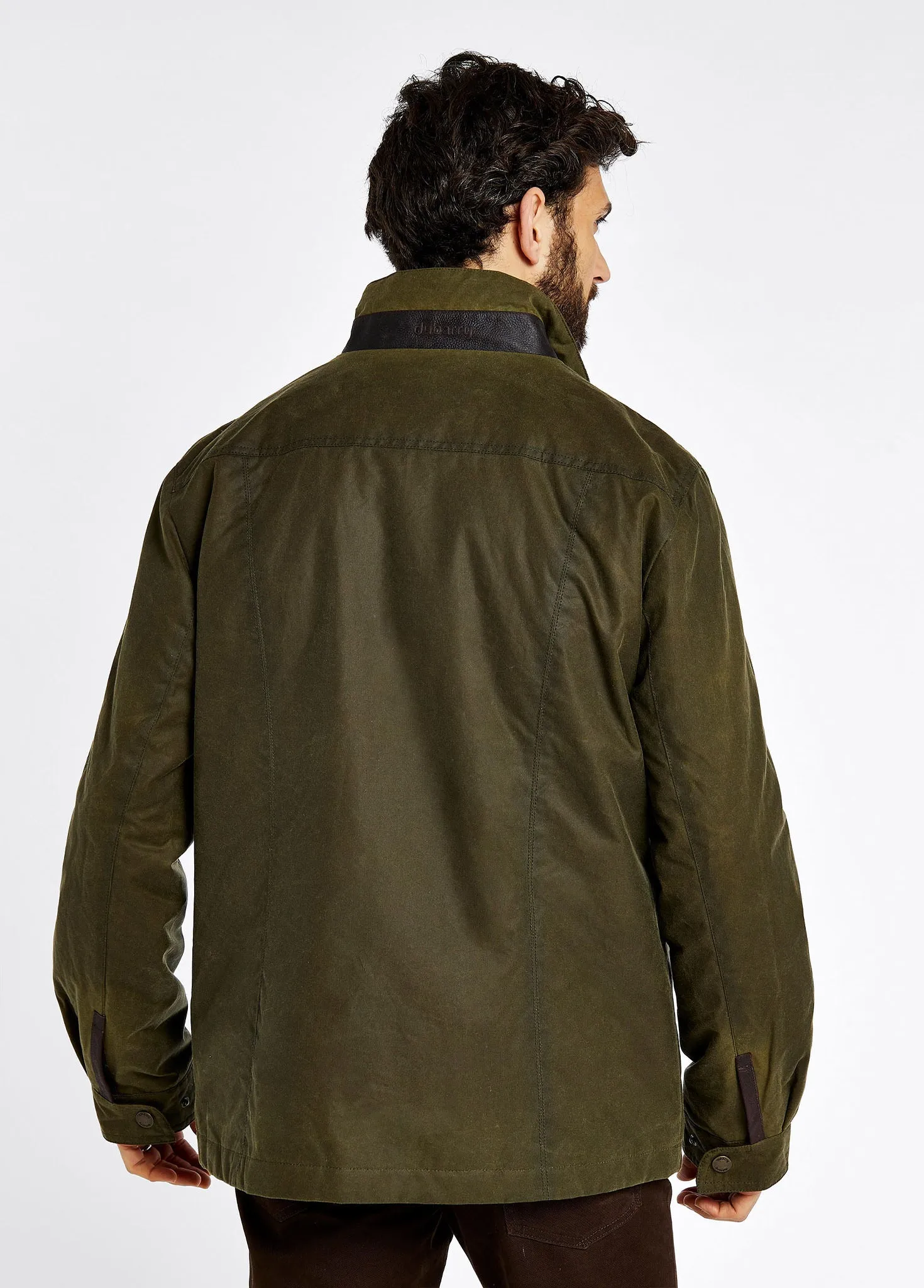 Airtight Fasteners Carrickfergus Men's Waxed Cotton Jacket - Fennel