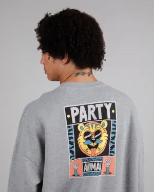 Yeye Weller Party Oversize Sweatshirt Grey UV resistant