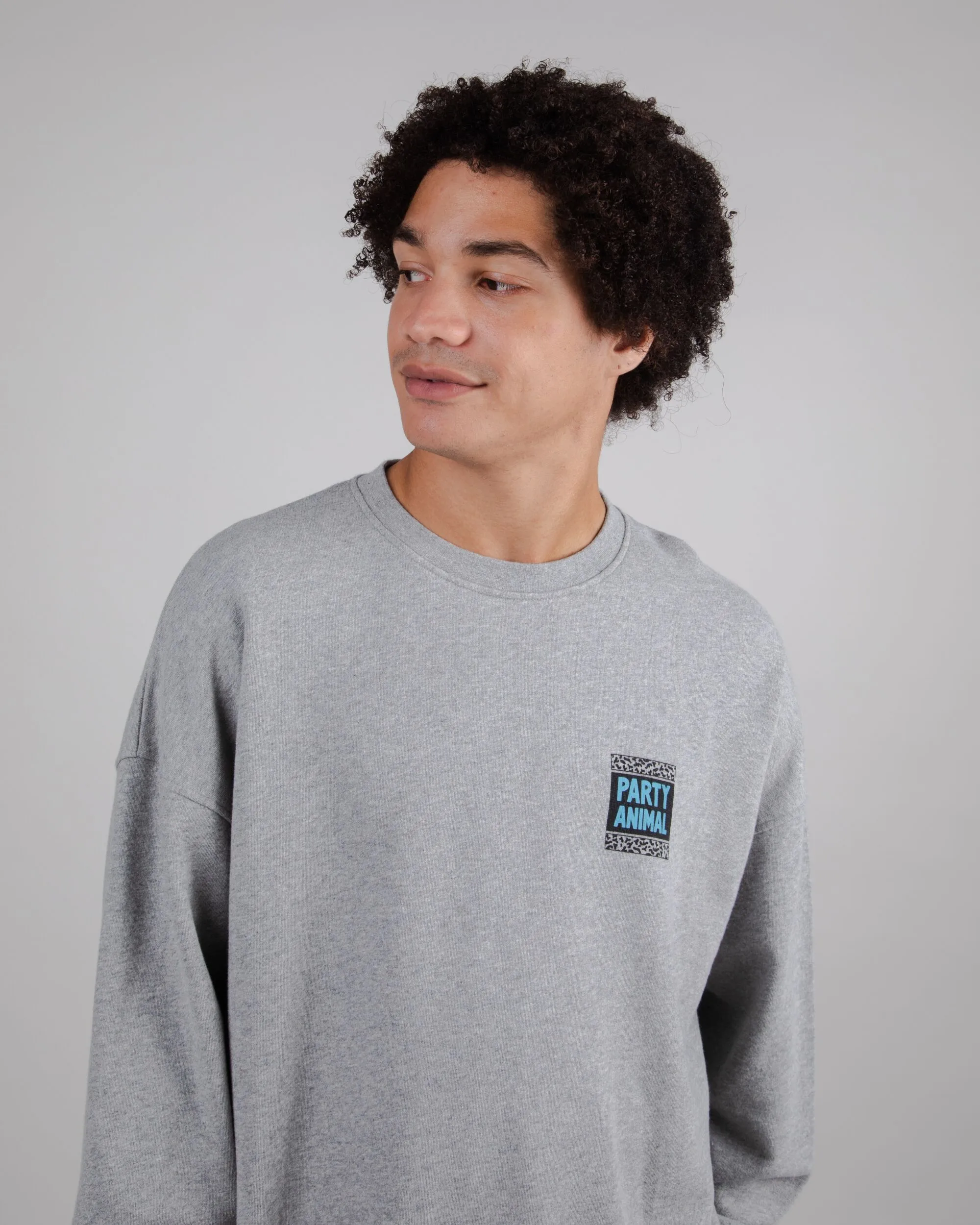 product group cohesion product skiing suitability Yeye Weller Party Oversize Sweatshirt Grey