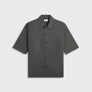 Go Anywhere Wear Wind Resistant Lemaire Convertible Shirt - Charcoal