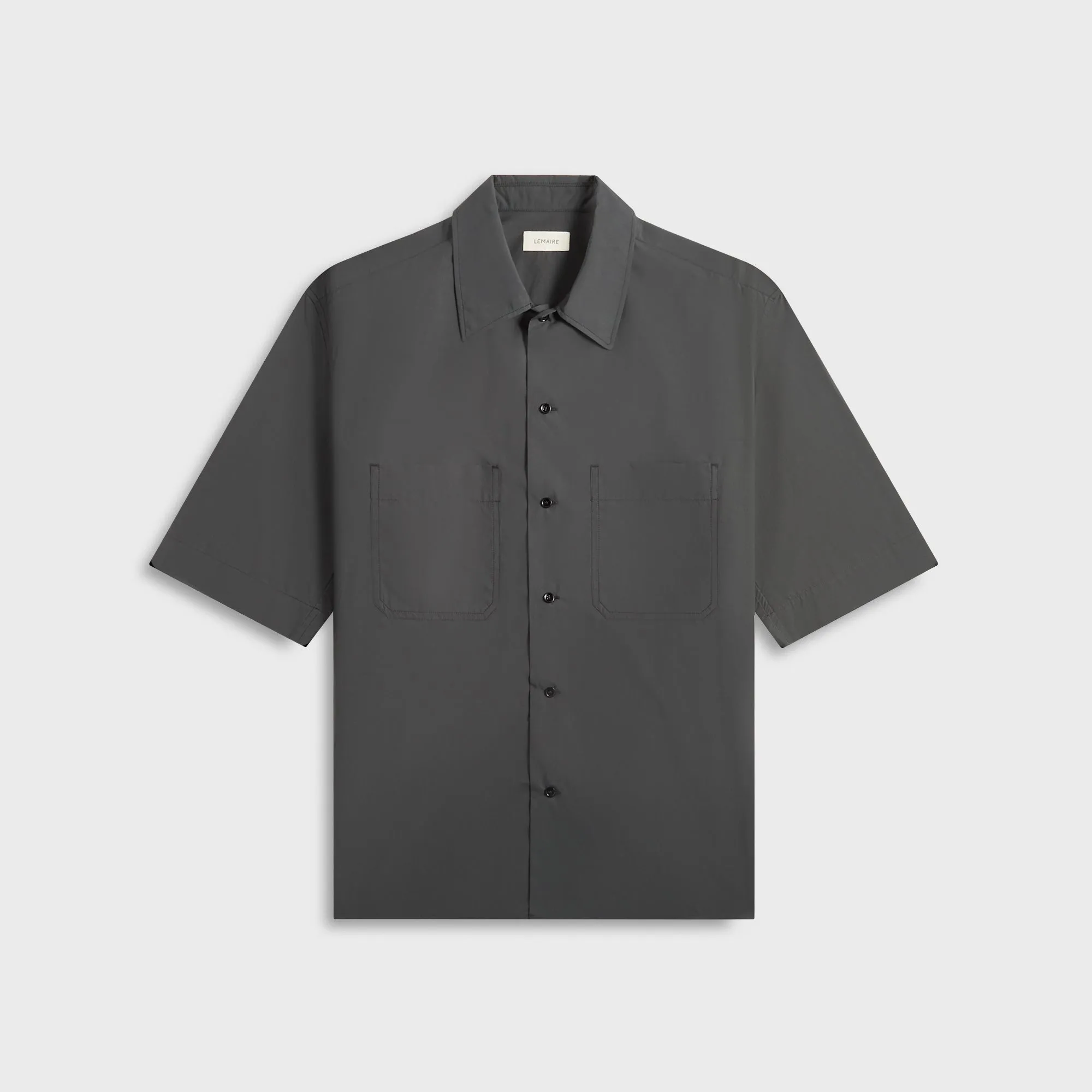 Lemaire Convertible Shirt - Charcoal Fashion Use