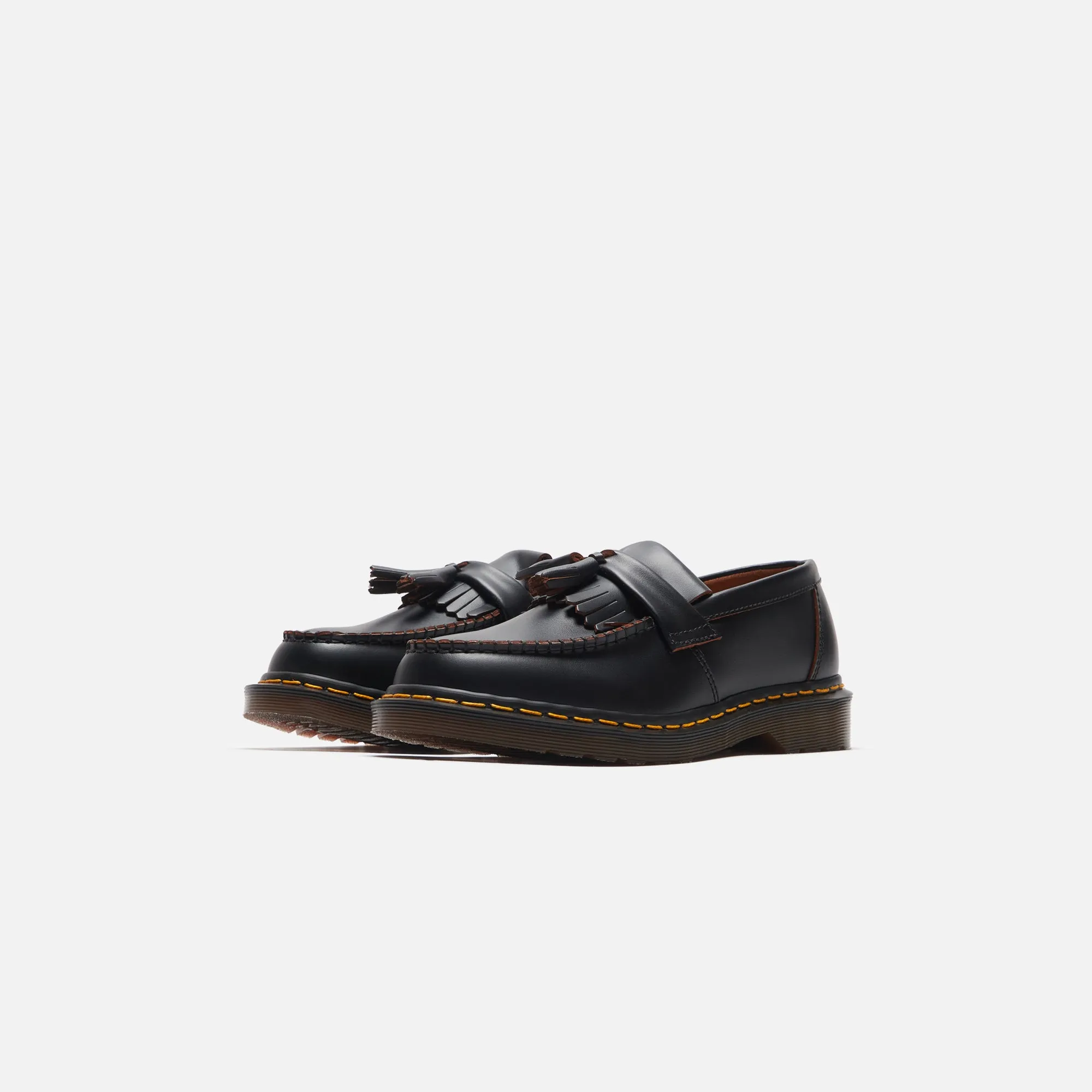 Dr. Martens Vintage Adrian Tassel Loafers - Black Trail Walks