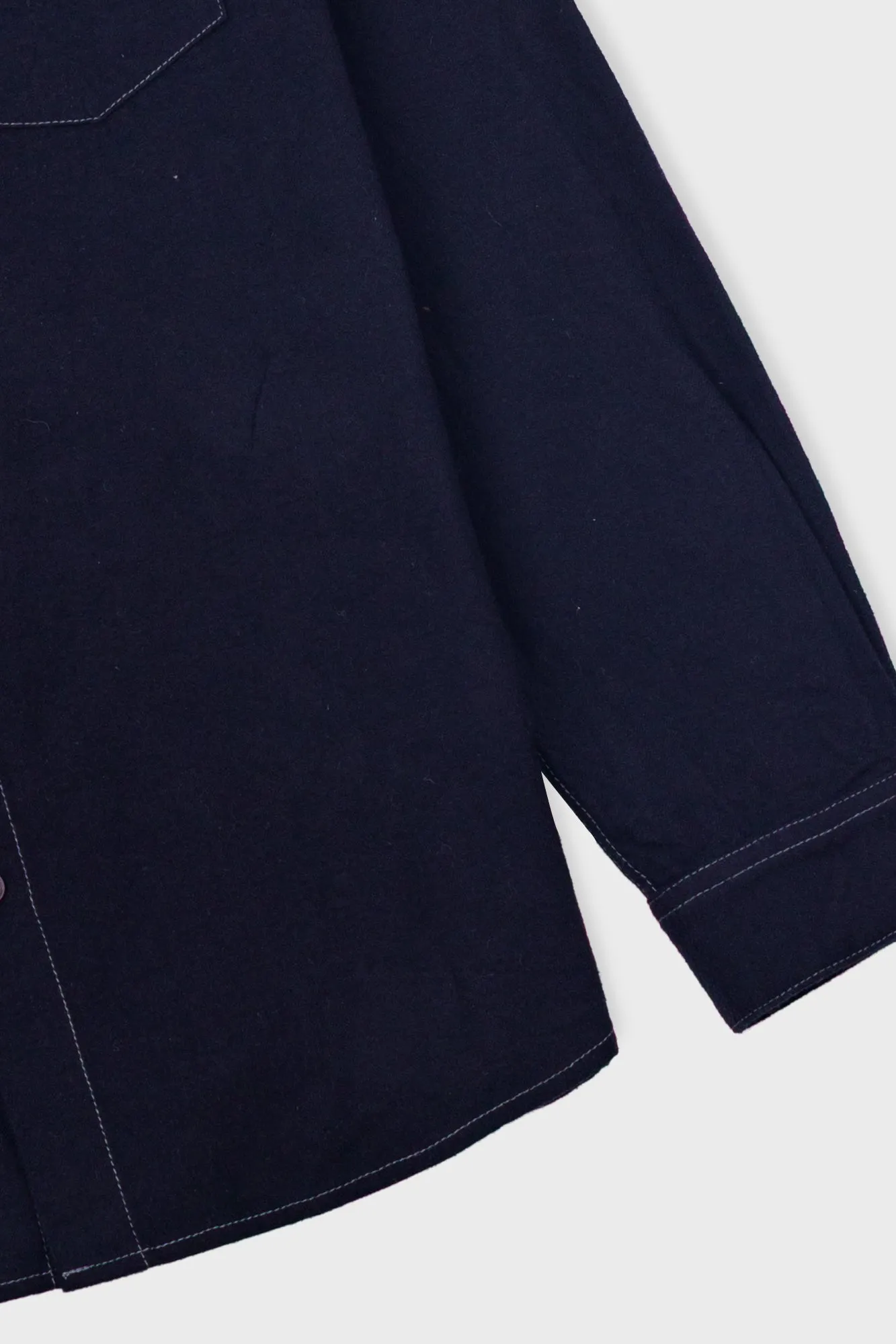 networking event Folk Relaxed Fit Shirt Black Flannel