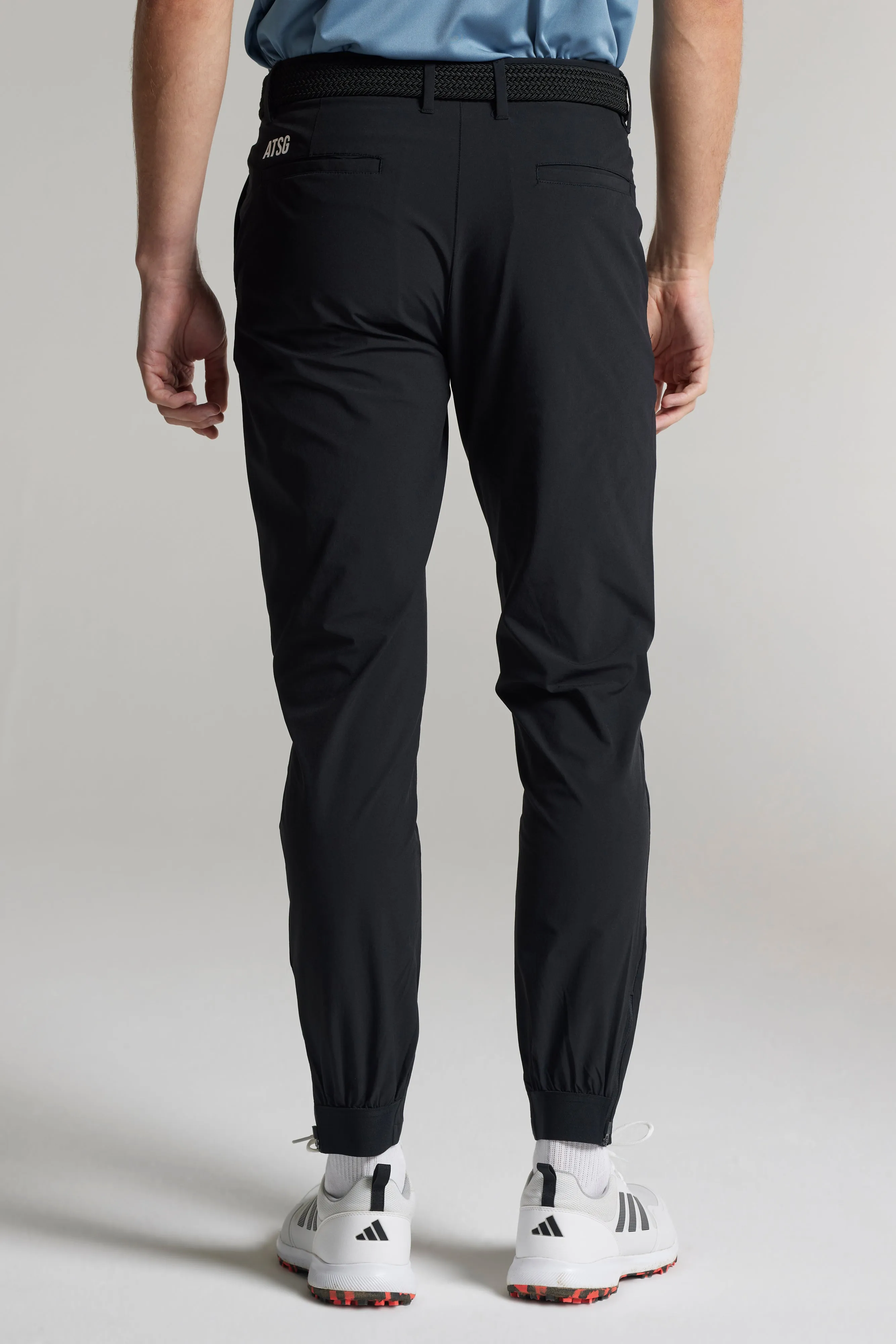 Dynamic Stretch Golf Trousers - Putter Black Feminine Cut