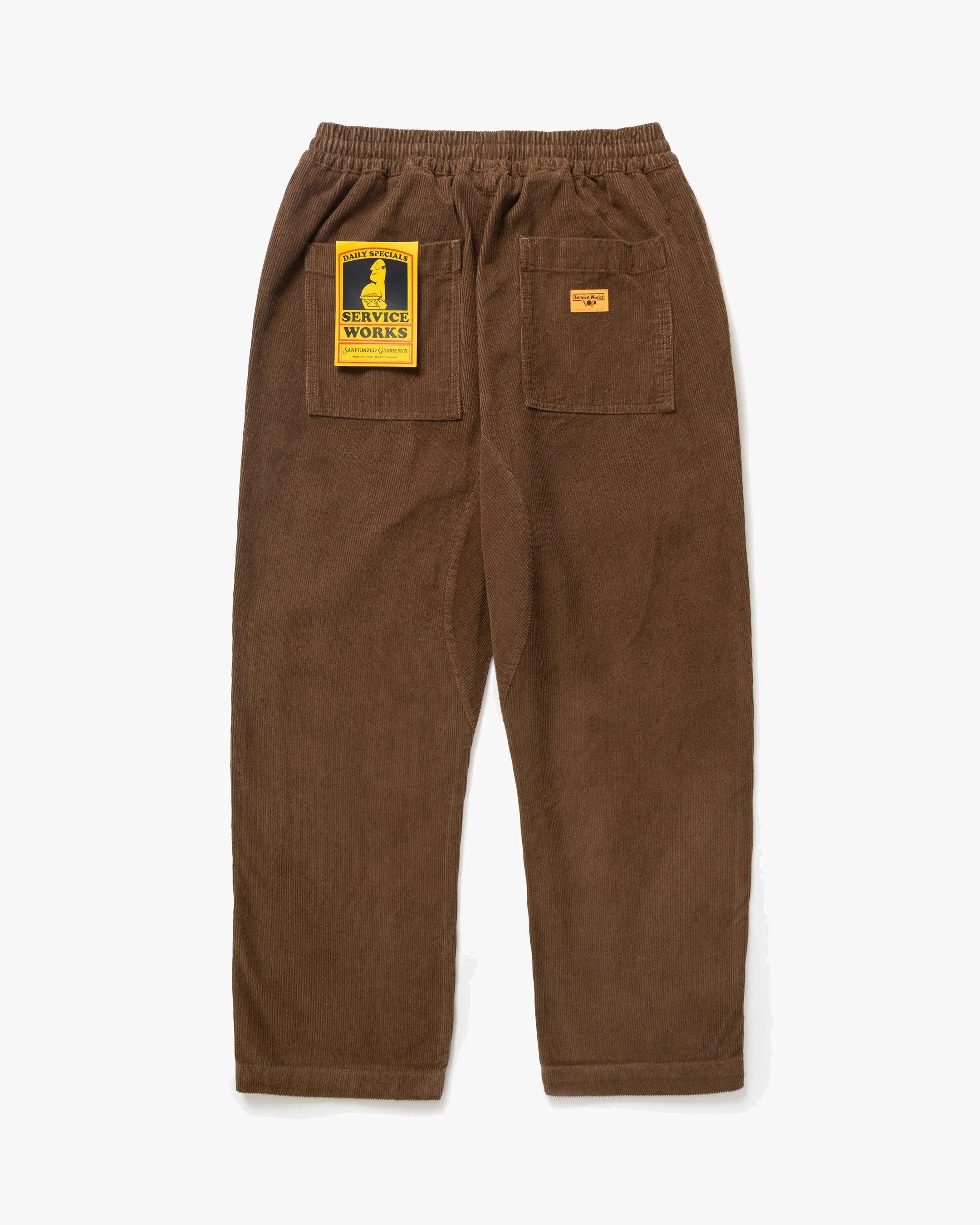 Outfit Basic Service Works Corduroy Chef Pant - Bark