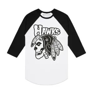 Chicago Punk Hawks Baseball tee Flattering Cut