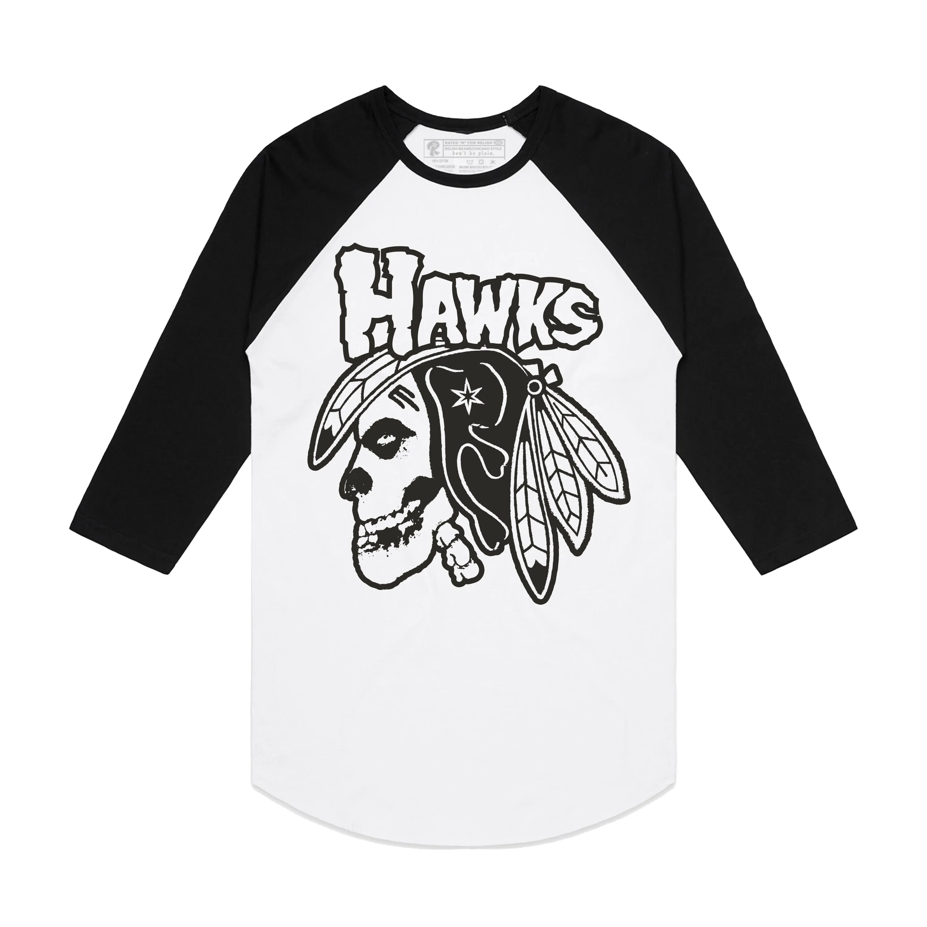 family gathering Soft Stretch Fit Chicago Punk Hawks Baseball tee