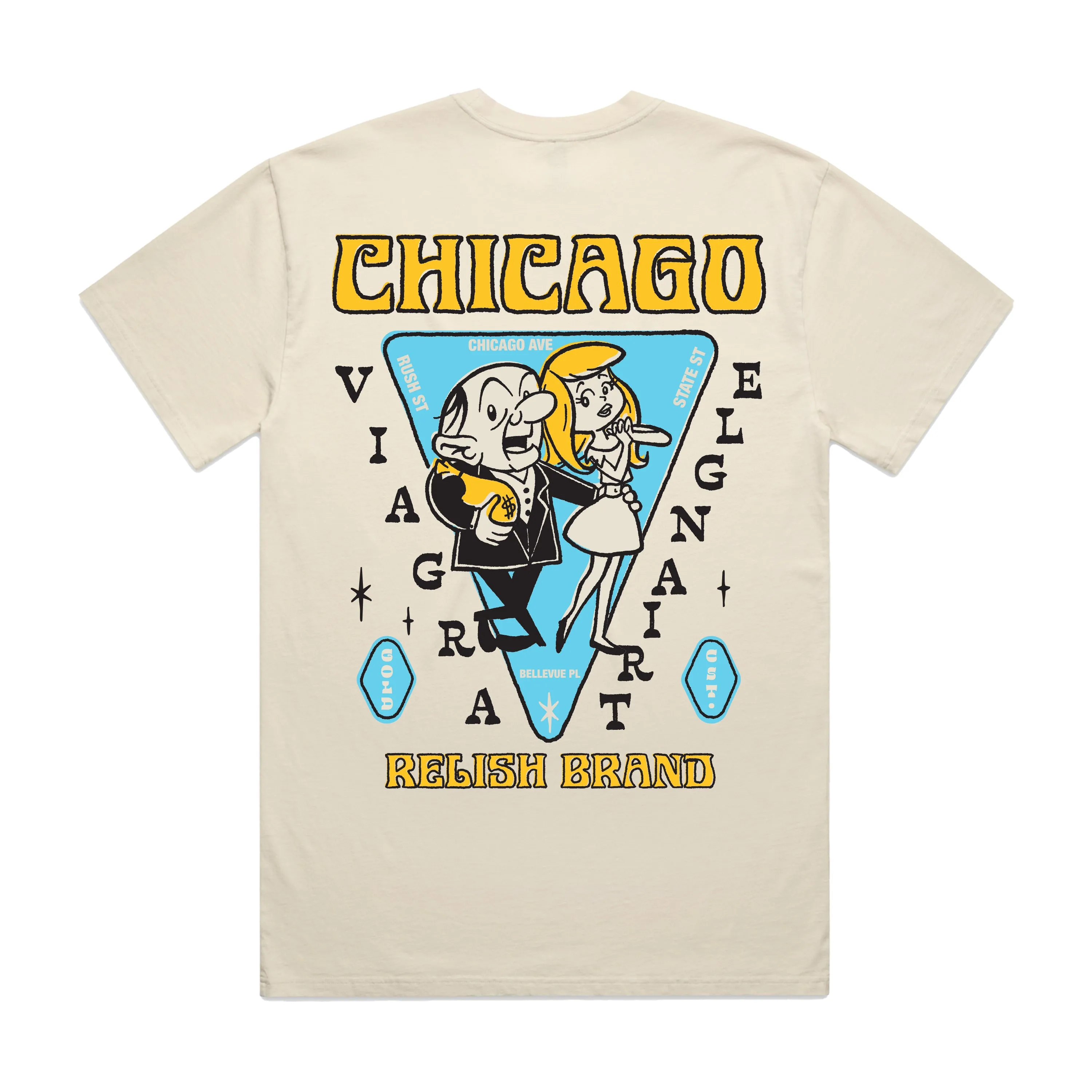 Chicago's Viagra Triangle - Garment Dyed Essential Piece