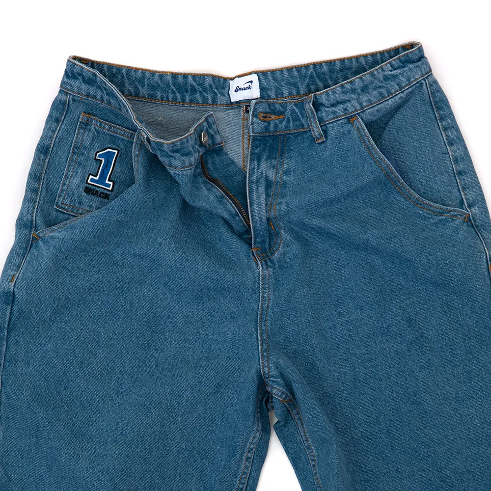 Pole Position Jean Shorts (Denim) Athletic Fit Non Binding Leg Openings