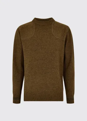 Clarinbridge Men's Crew Neck Sweater - Bronze RipstopFabric Soft Sweater