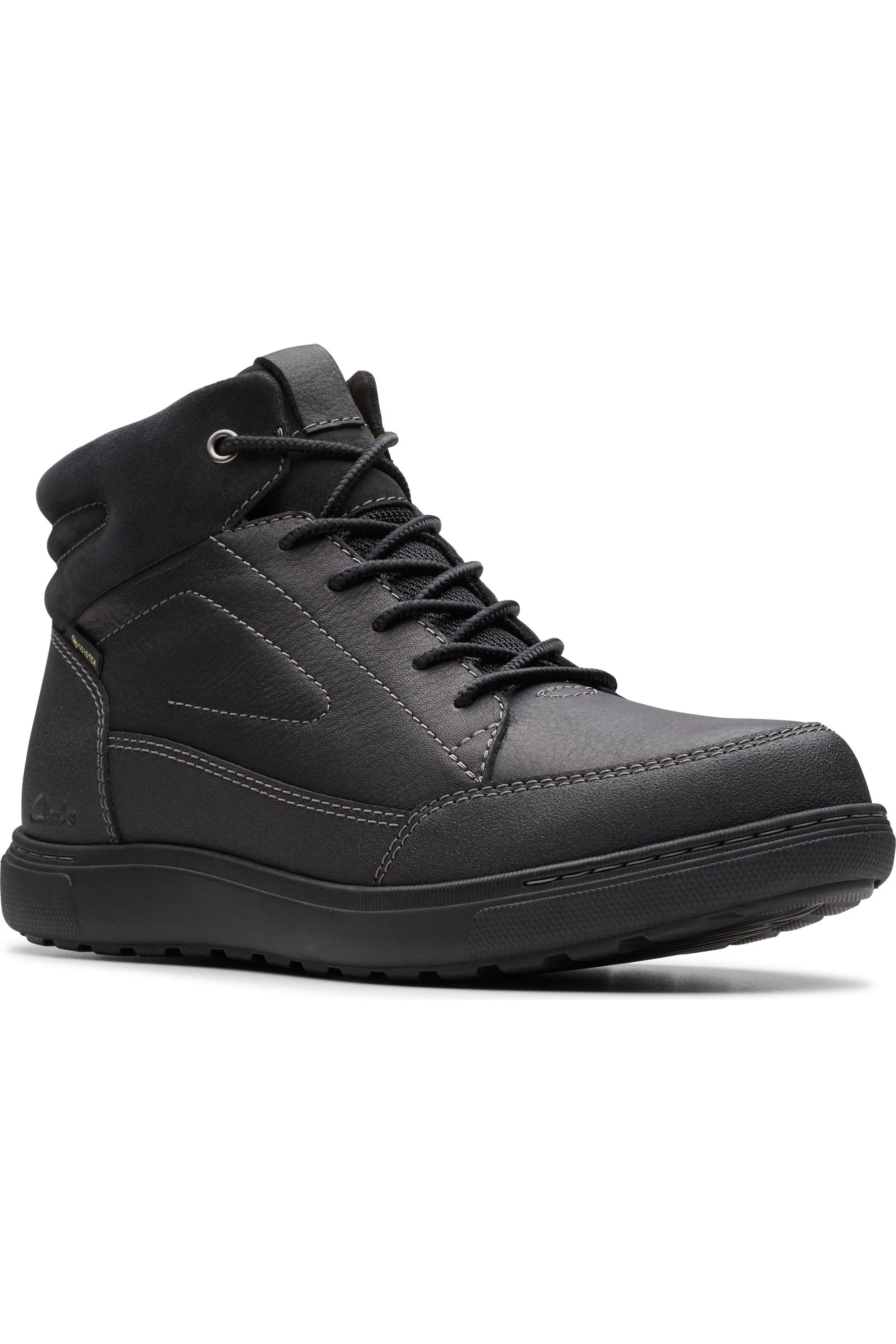 Wind Barrier Well   Made Clarks Mapstone Hi GTX waterproof in Black