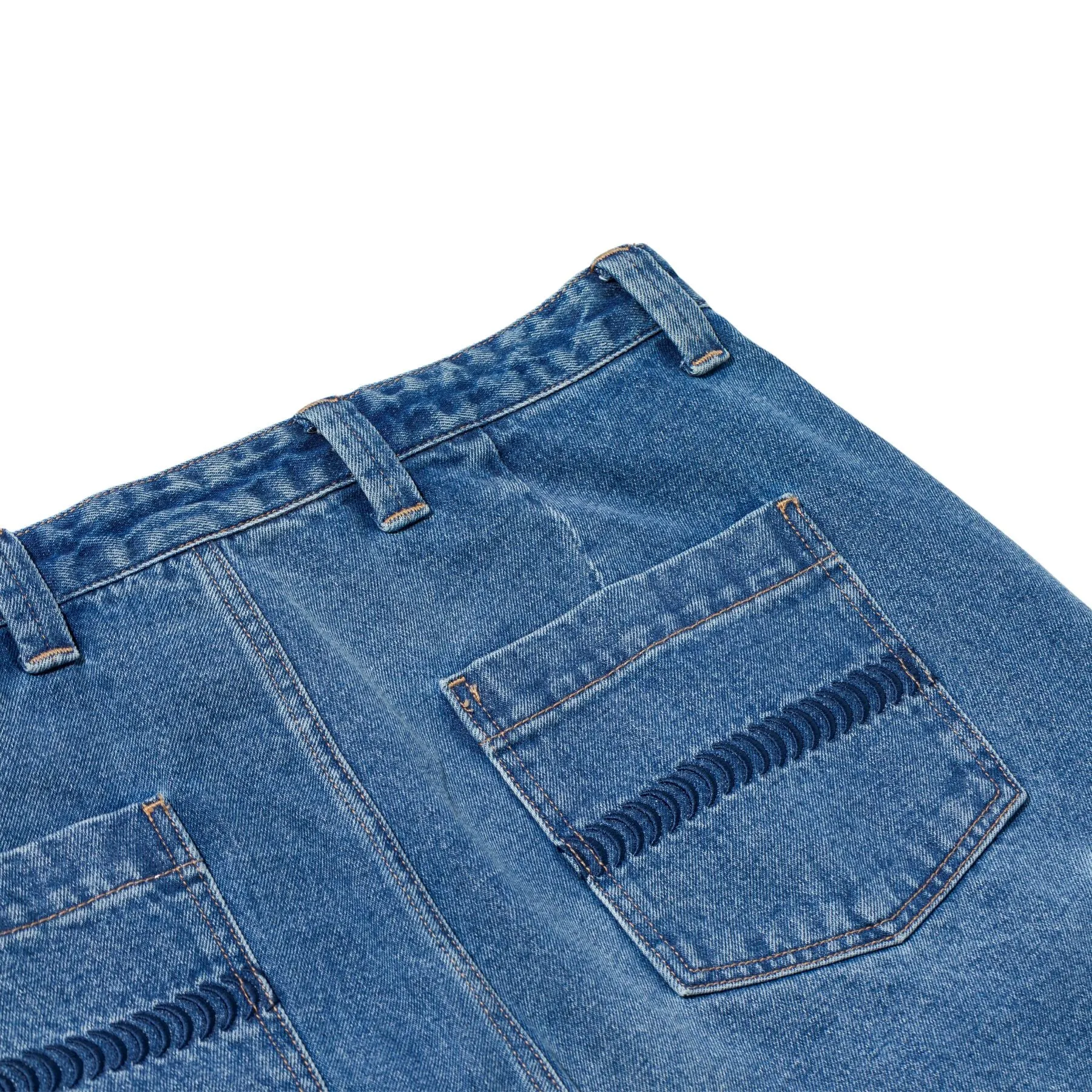 Classic 87' Denim Cargo Short (Light Stone Wash) (S) Adaptive Fit Double Layered Panels