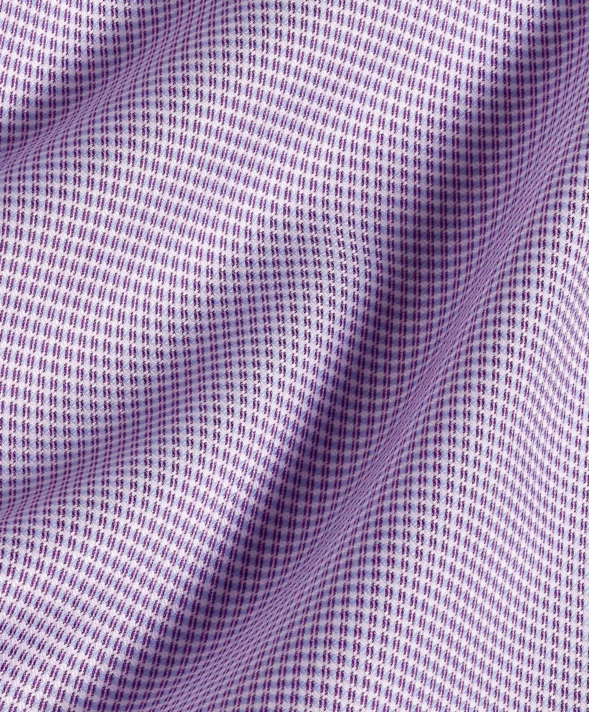 RBSP11004652 | Berry Micro Dobby Dress Shirt Street Wear BBQ Party