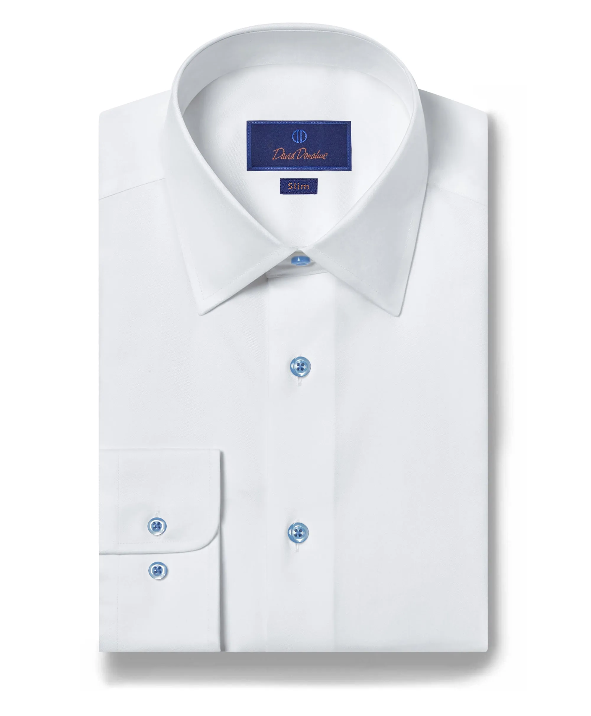 Multi Layer Stitching Classic Fit SBCSB4130110 | Super Fine Twill Dress Shirt