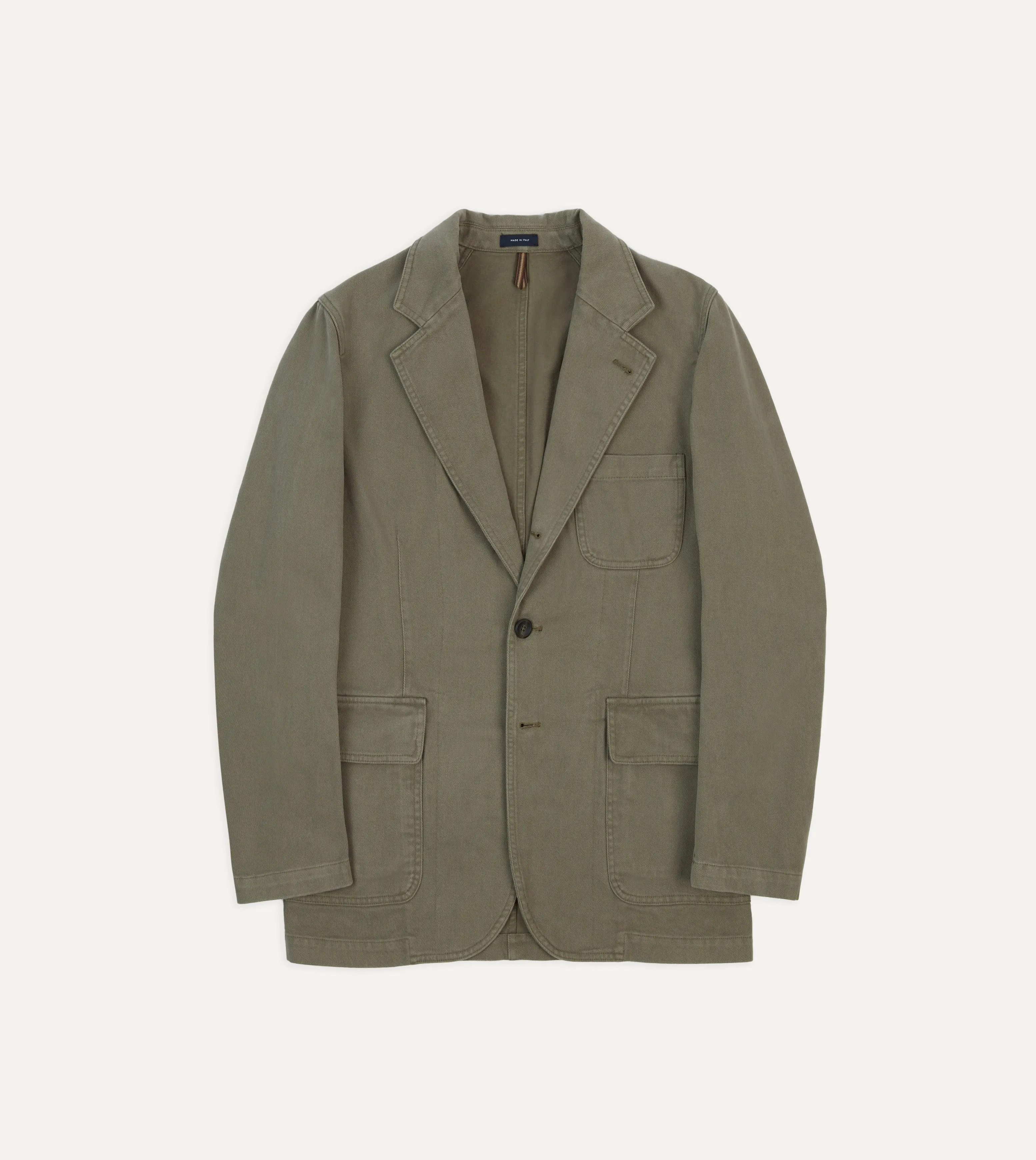 Khaki Heavy Cotton Twill Games Blazer Mk. I Anti Pilling