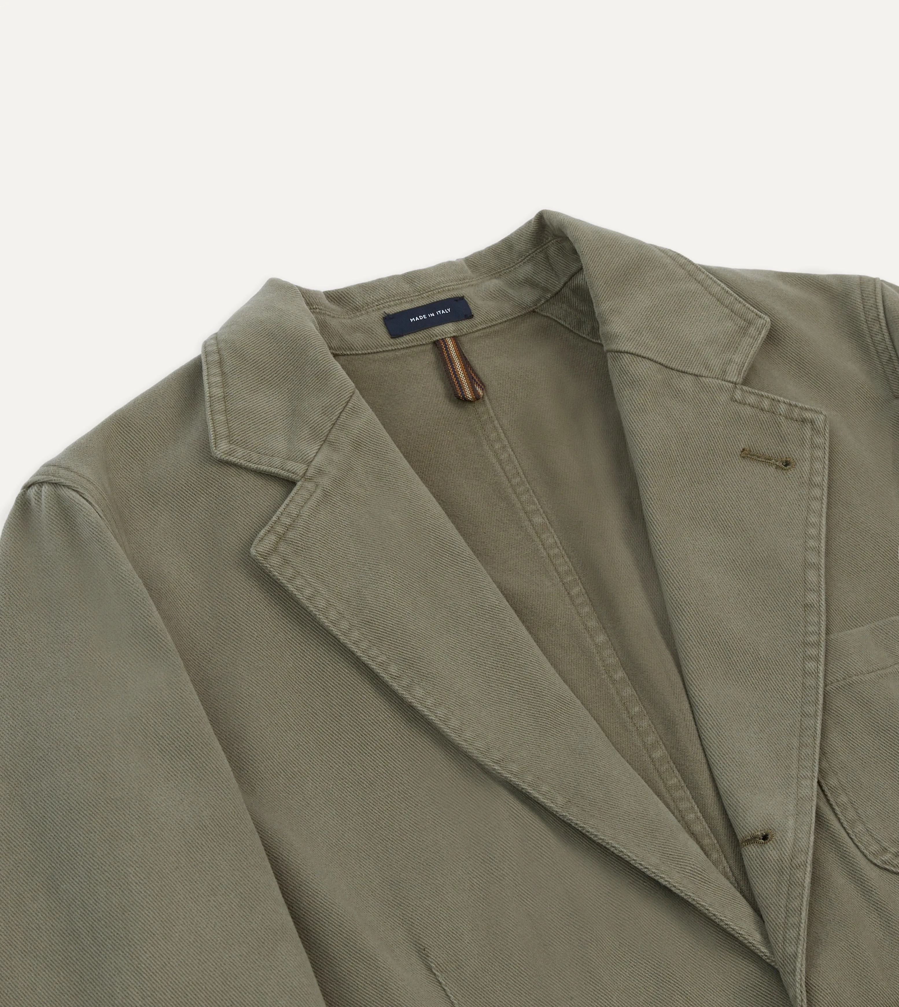 Stretch Comfort Khaki Heavy Cotton Twill Games Blazer Mk. I