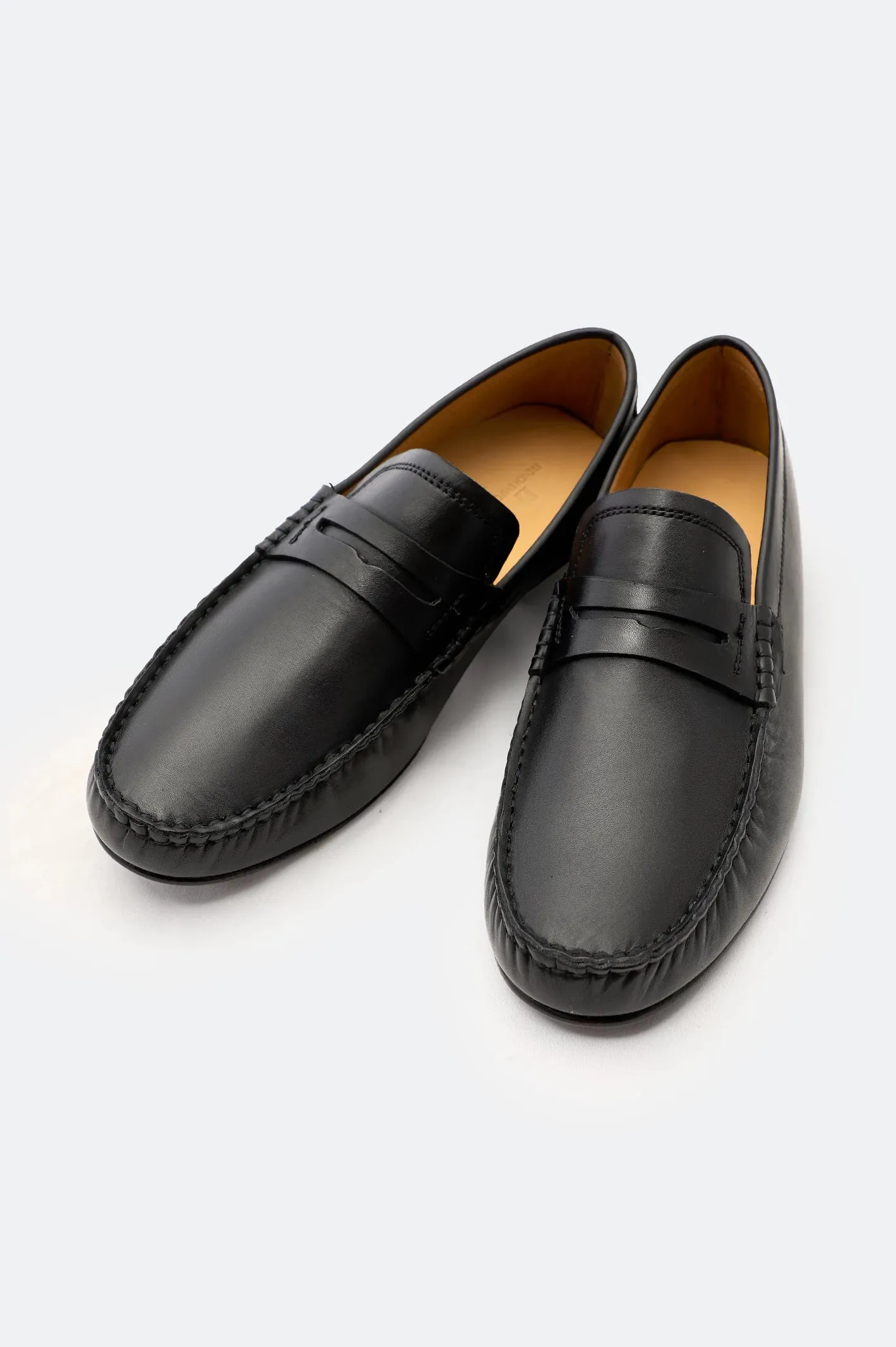 Slim Outfit Smart Uniform Black Formal Shoes For Men