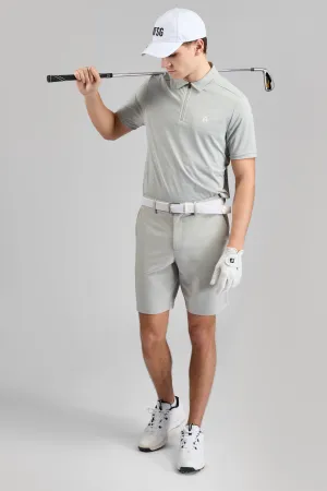 Comet Technical Golf Polo Shirt - Driver Grey Thermal Regulation Fabric