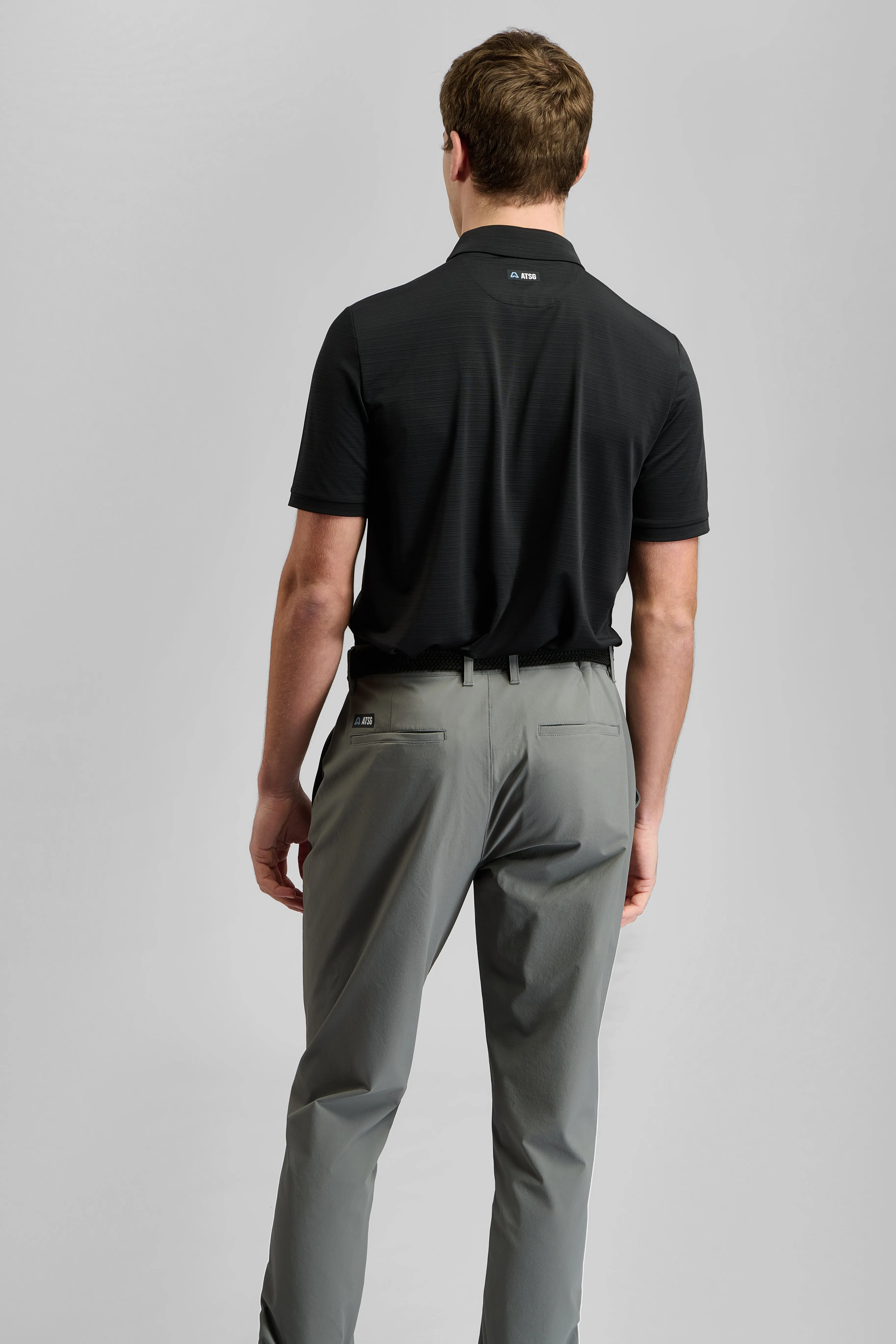 Comet Technical Golf Polo Shirt - Putter Black Lightweight Comfort Timeless Design