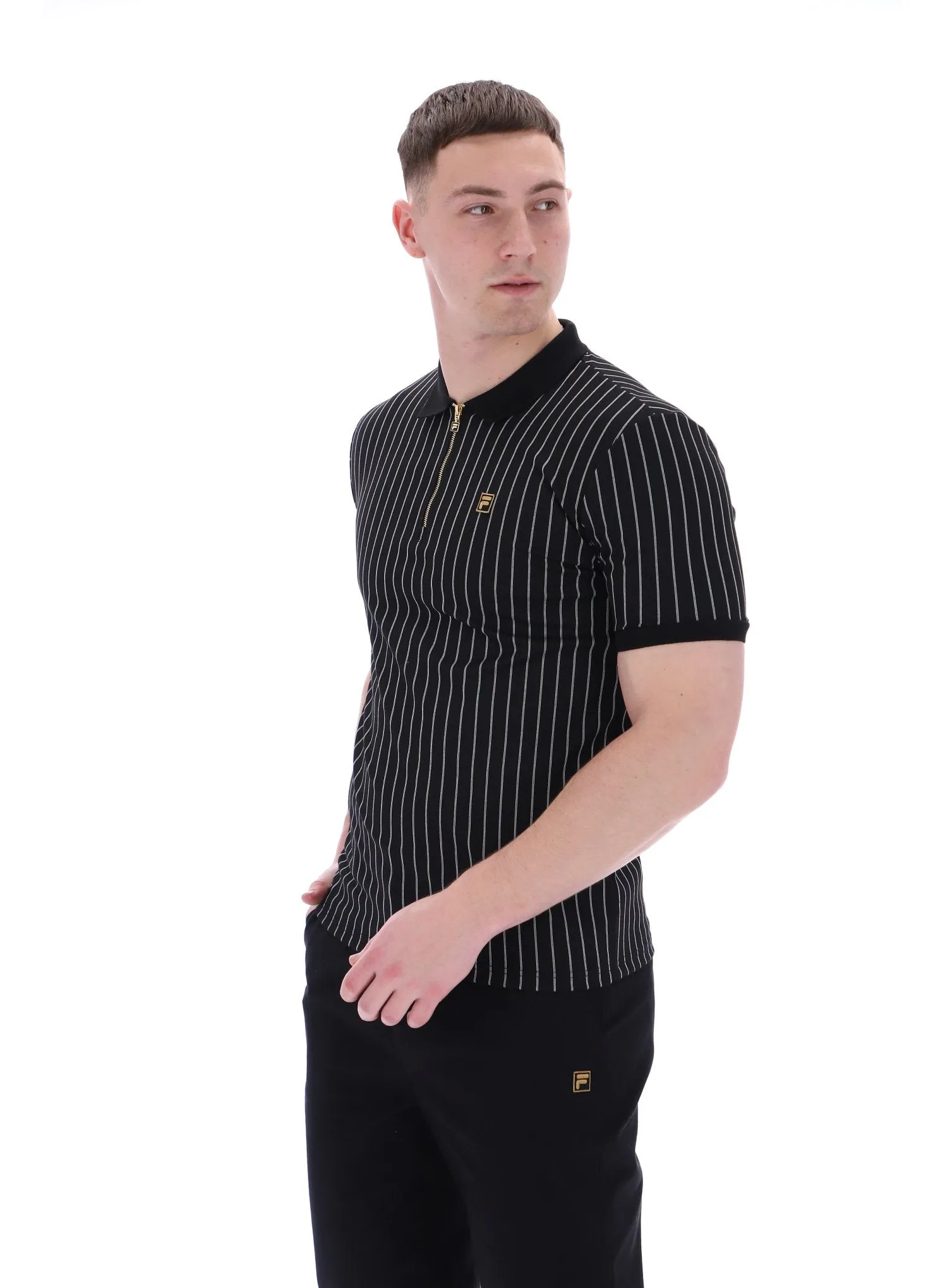 Sporty Comfort Smooth Jersey Texture Patton Jacquard Stripe Polo